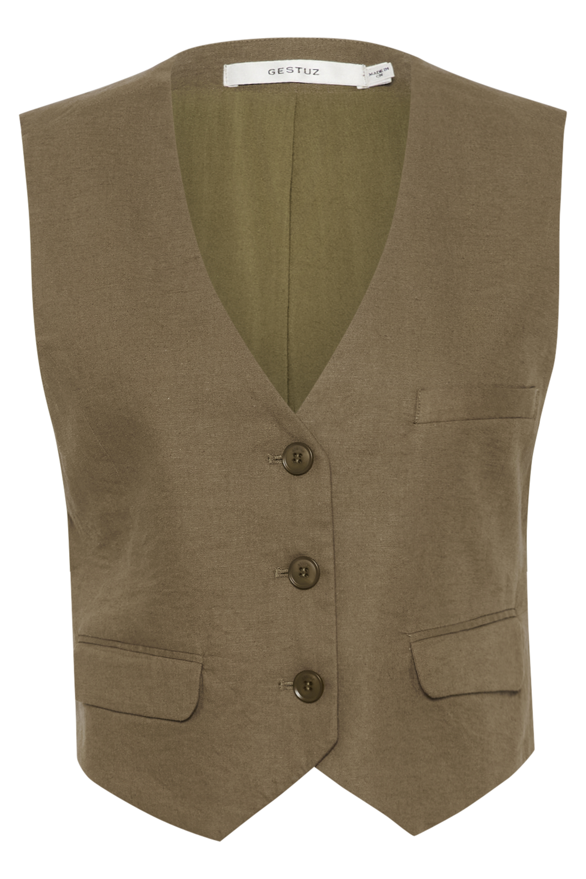 LizaGZ Linnen waistcoat PACK FRONT 10909104-194018