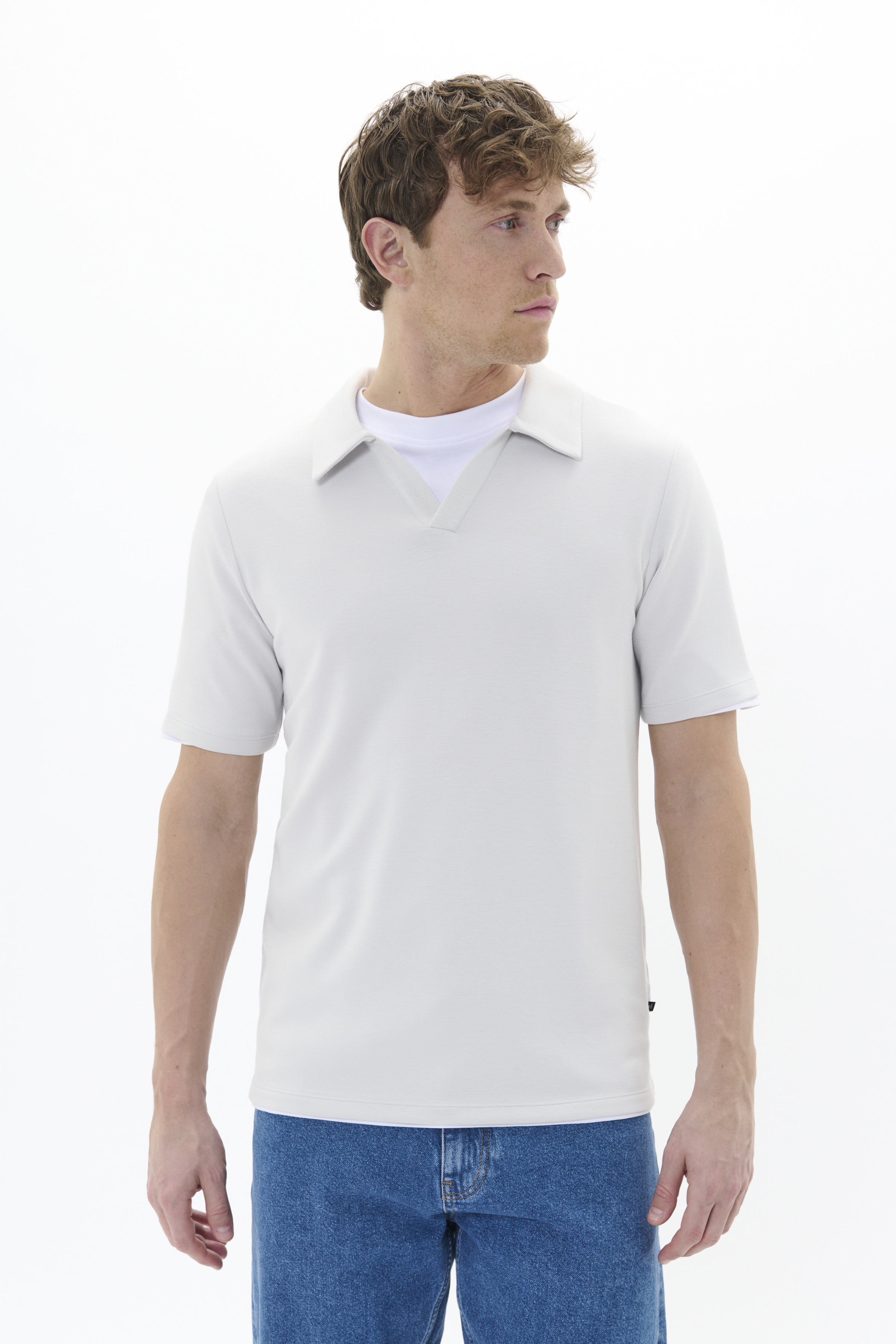 MAPolo Poloshirt in lunar rock colour