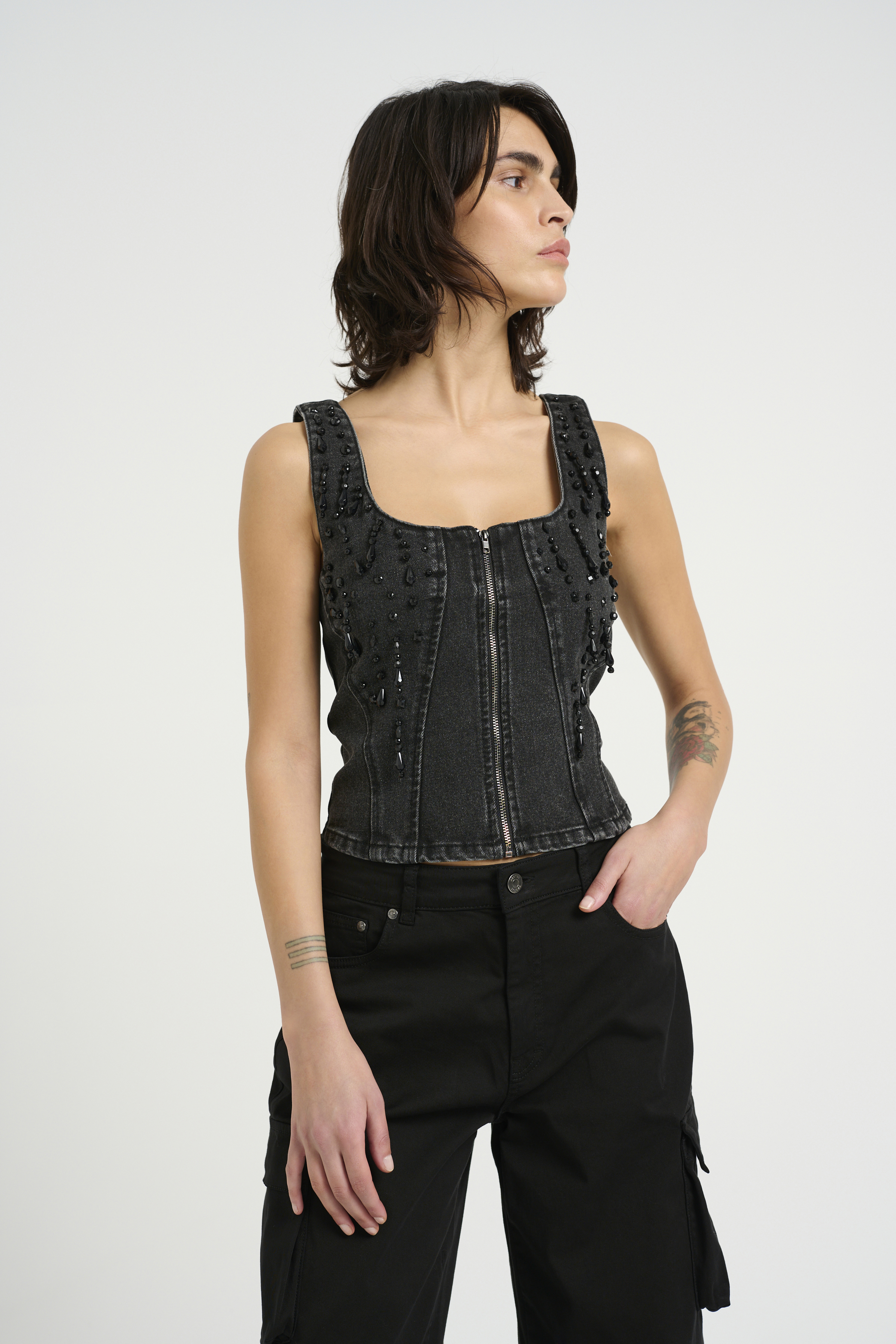 トップス Lig. hem design tops 203221871-1-green?$n_750w$&wid