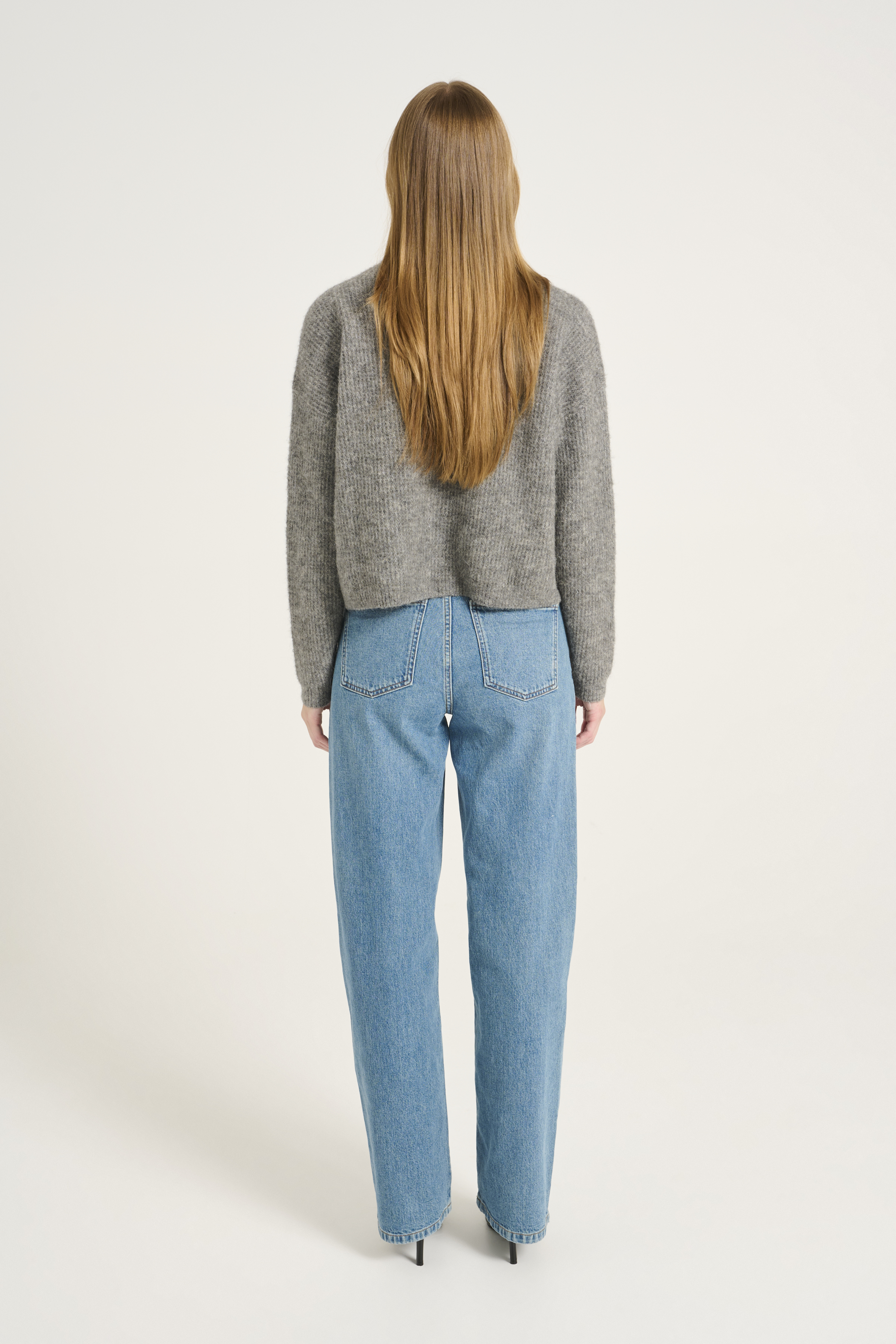 LAST NEST / dusty cross cardigan - OTHELLO KUMAMOTO