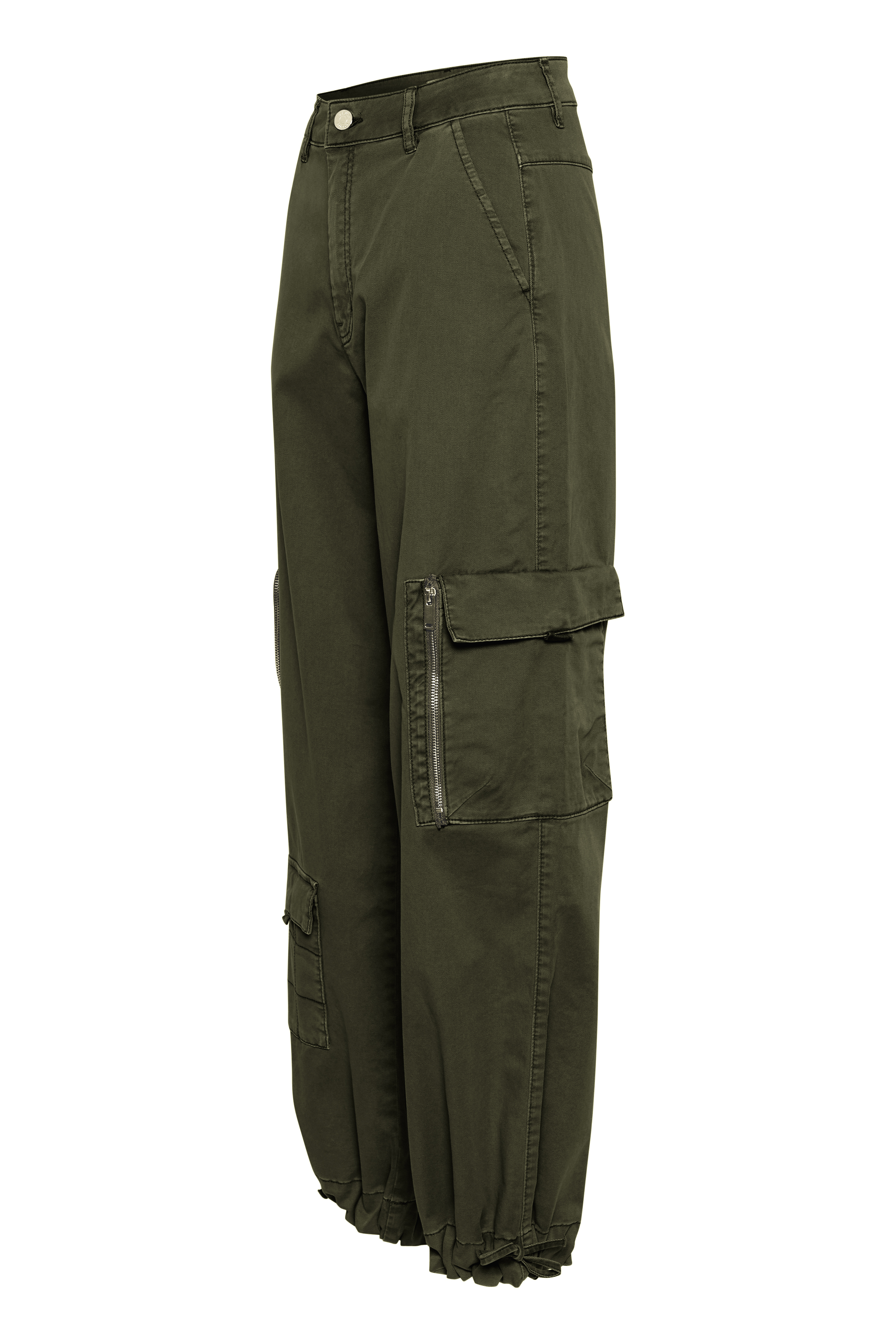 ChineaGZ Cargo trousers in black cotton