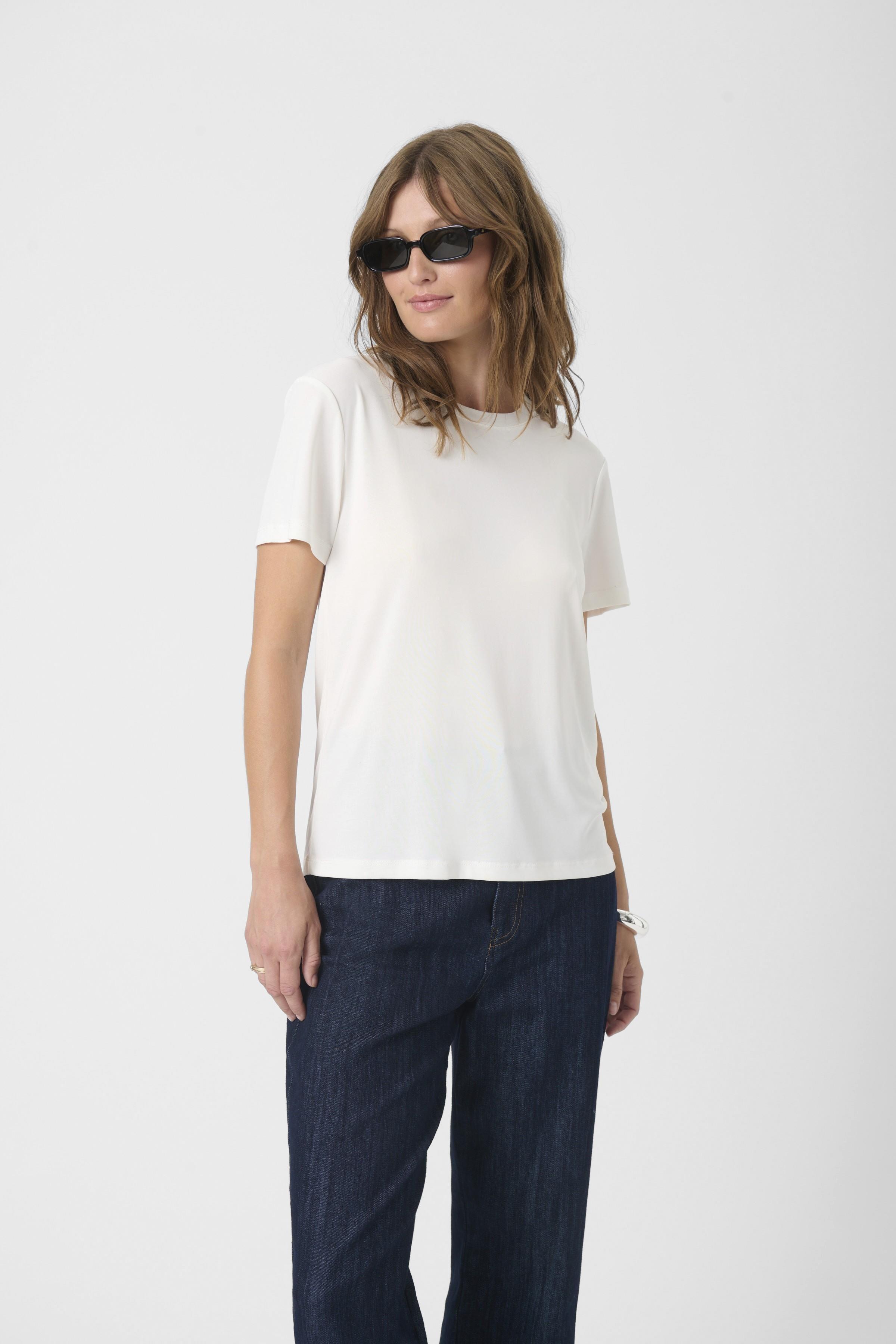 SLColumbine T-shirt in broken white colour