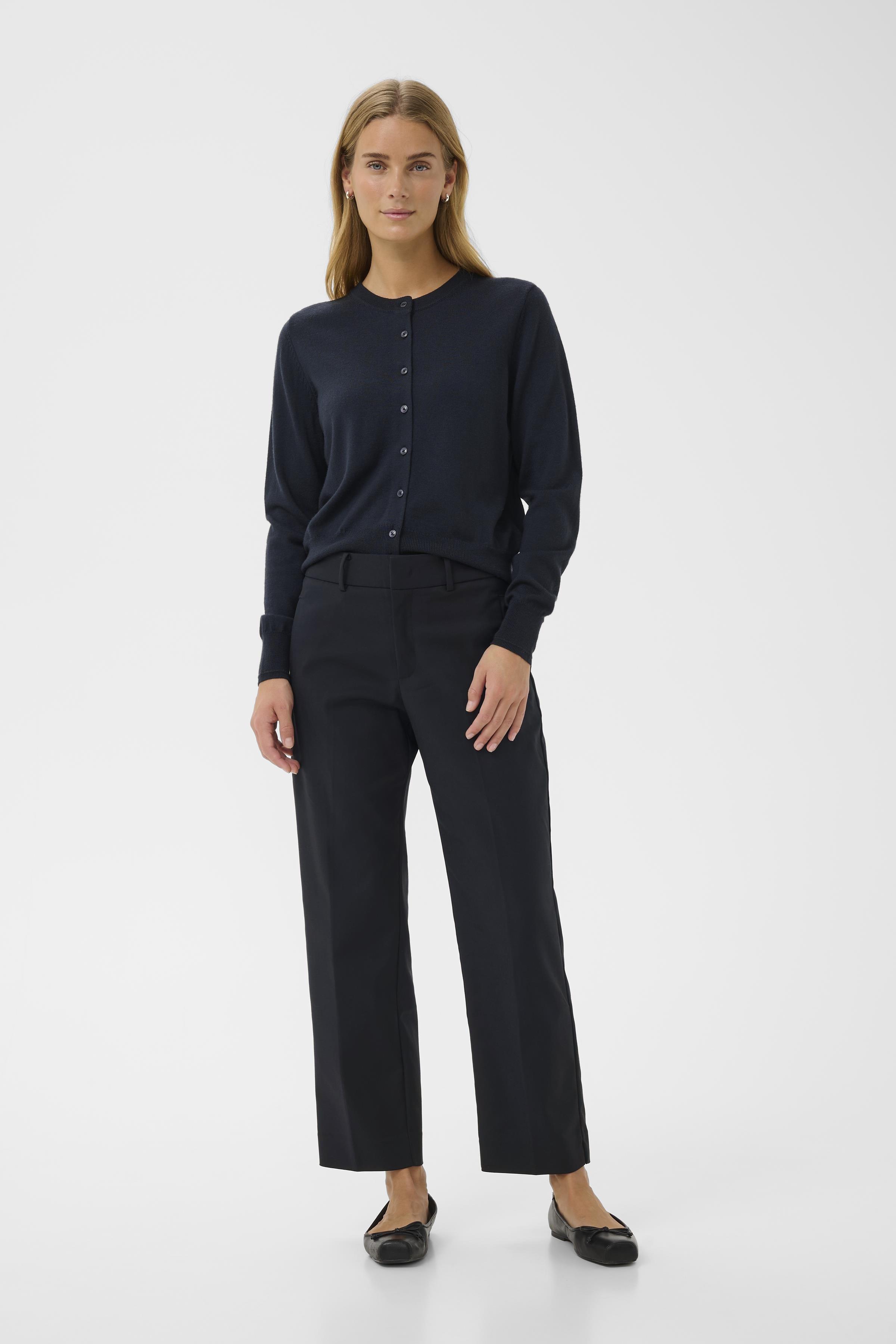 パンツ neith. Twill Lingerie Half Pants Spanx Stretch Twill Cropped Wide Leg Pant - Final Sale
