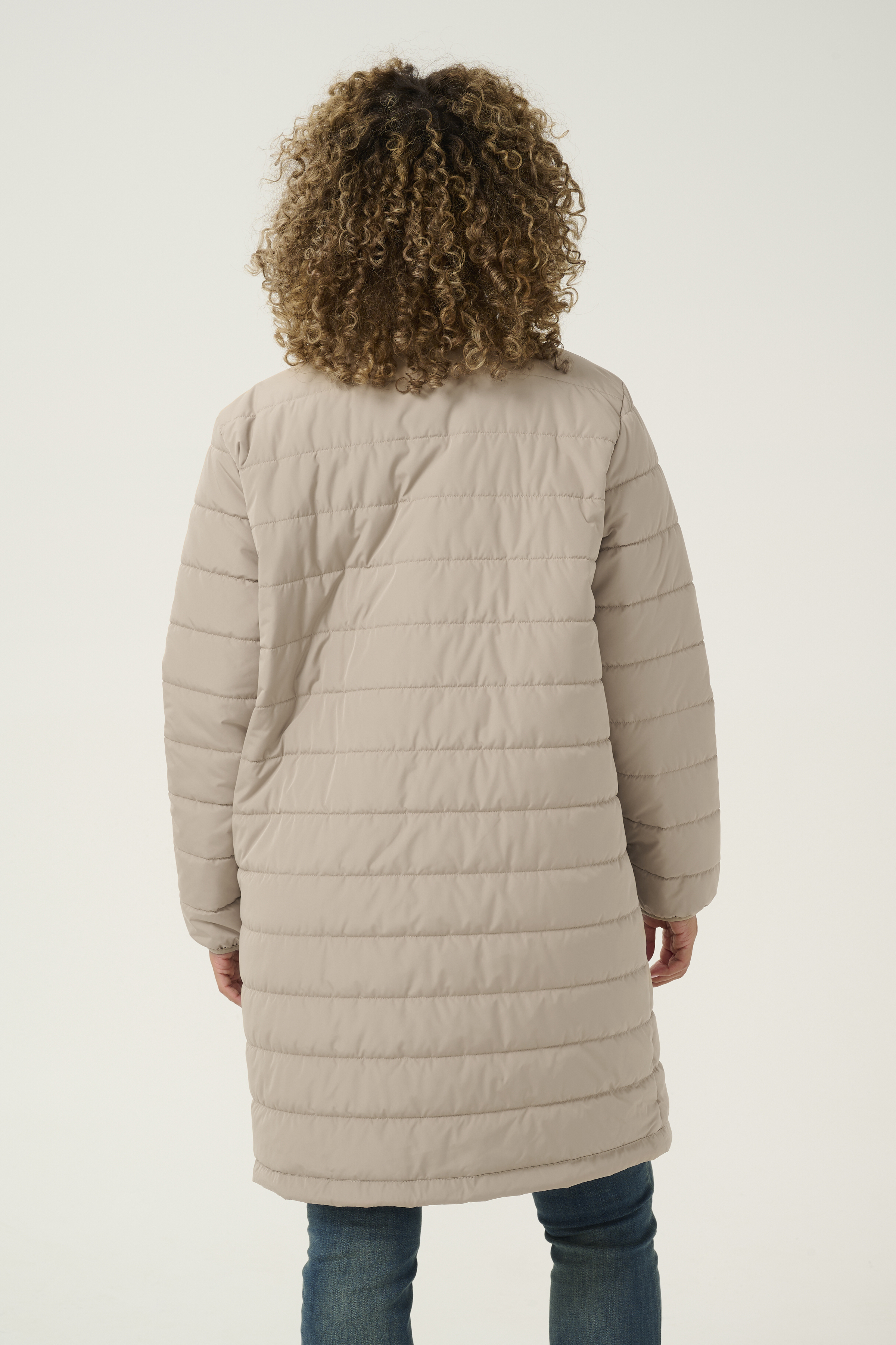 CRArwen Jacket in silver mink / nature polyester