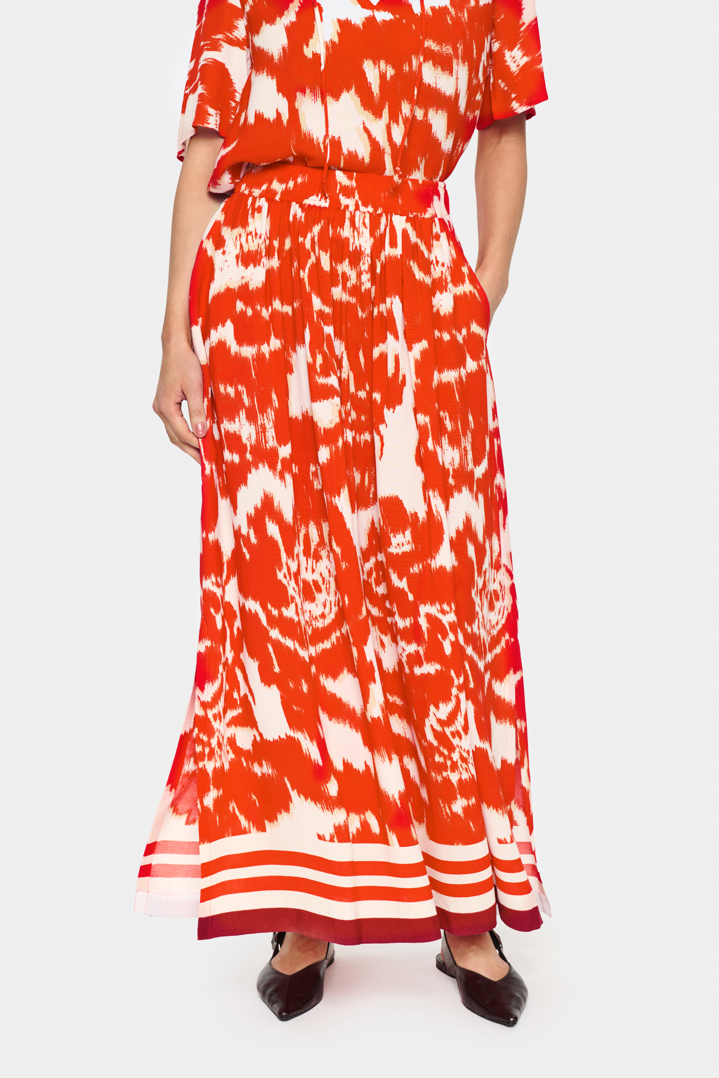 ◇LENINA◇ BESS flare skirt_3colors Shyanne Women's Lace Inset Maxi Skirt - Country Outfitter