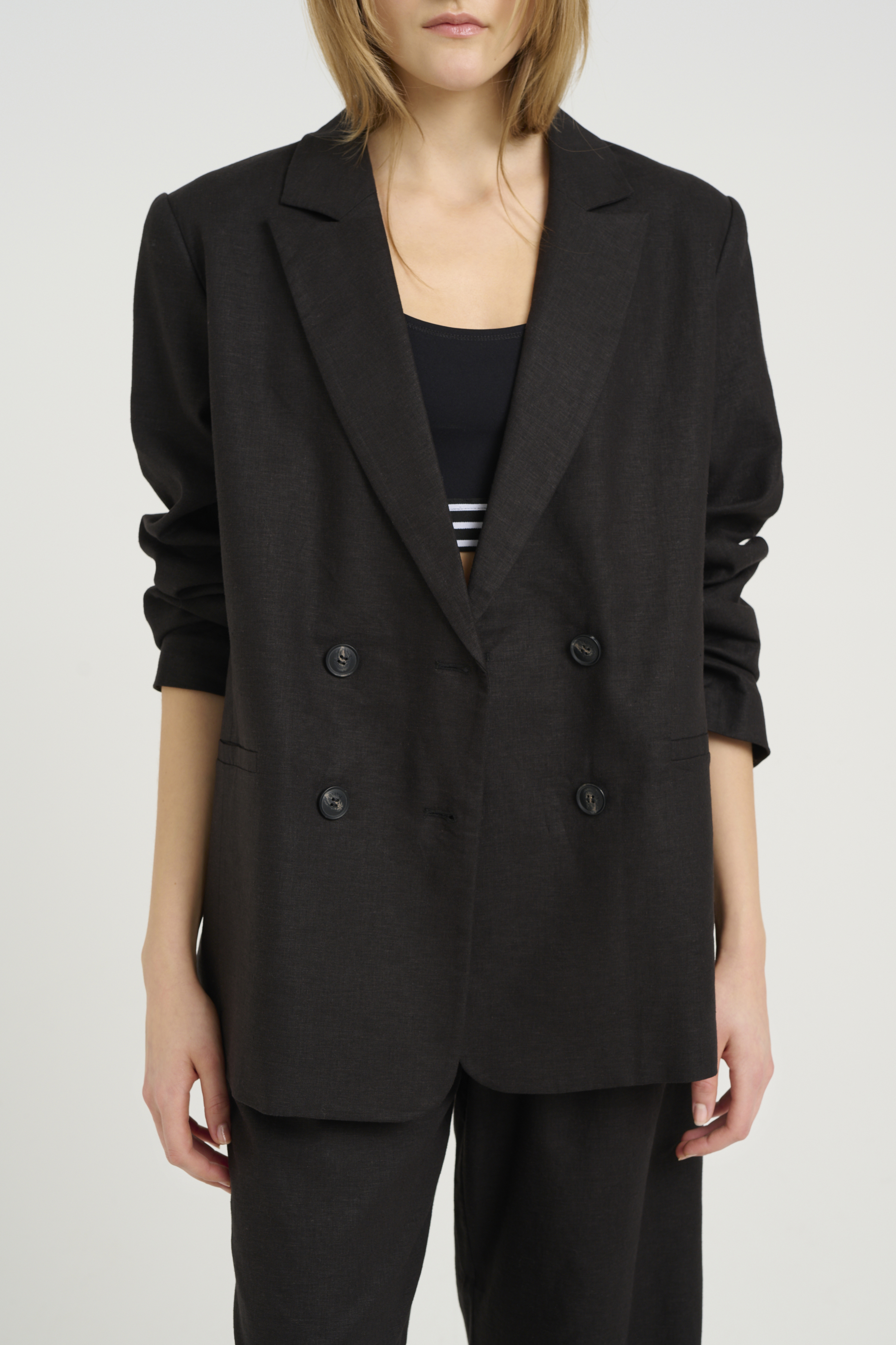 ElarahGZ Blazer in black color