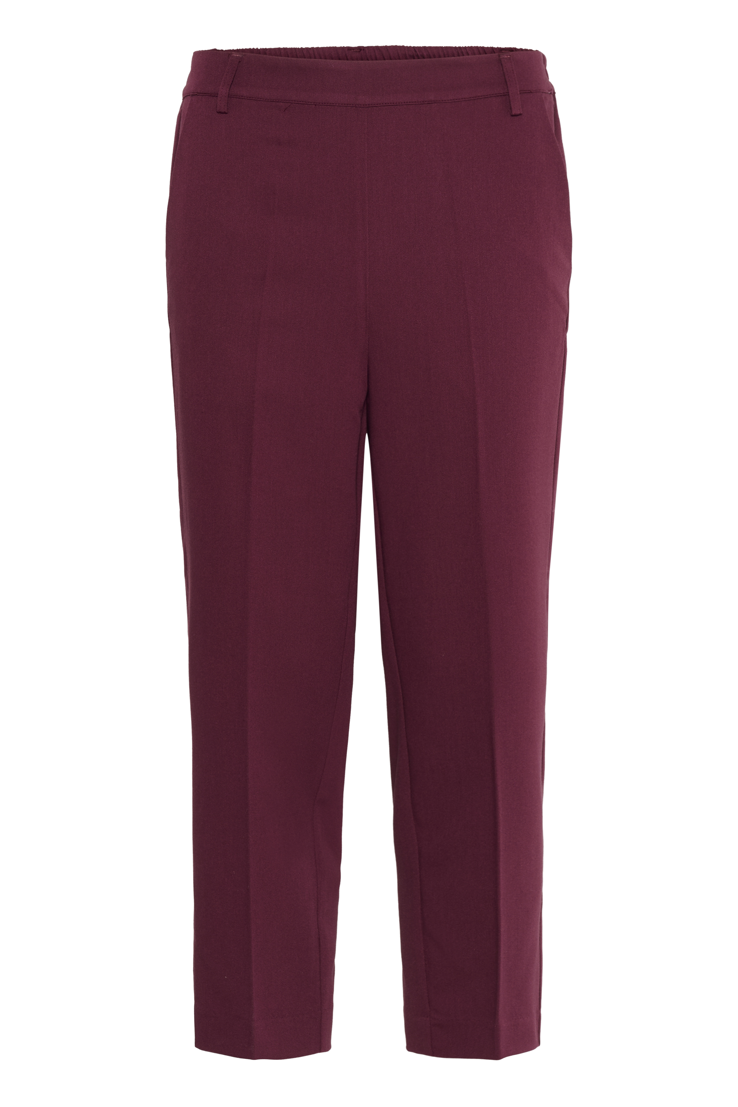 KAsakura Cropped Pants in black deep colour | KAFFE Clothing