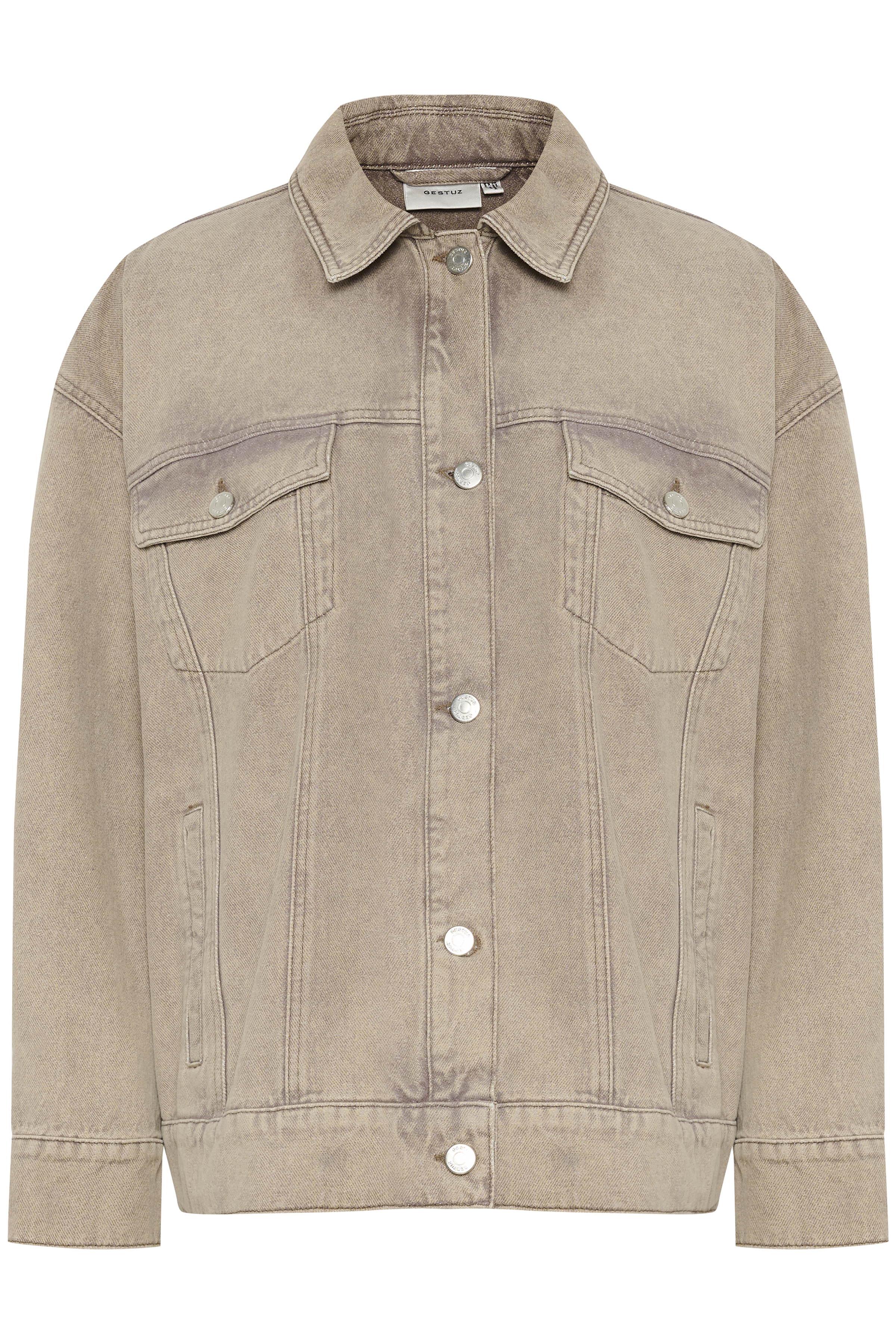 KiraGZ Jacket in light brown washed cotton