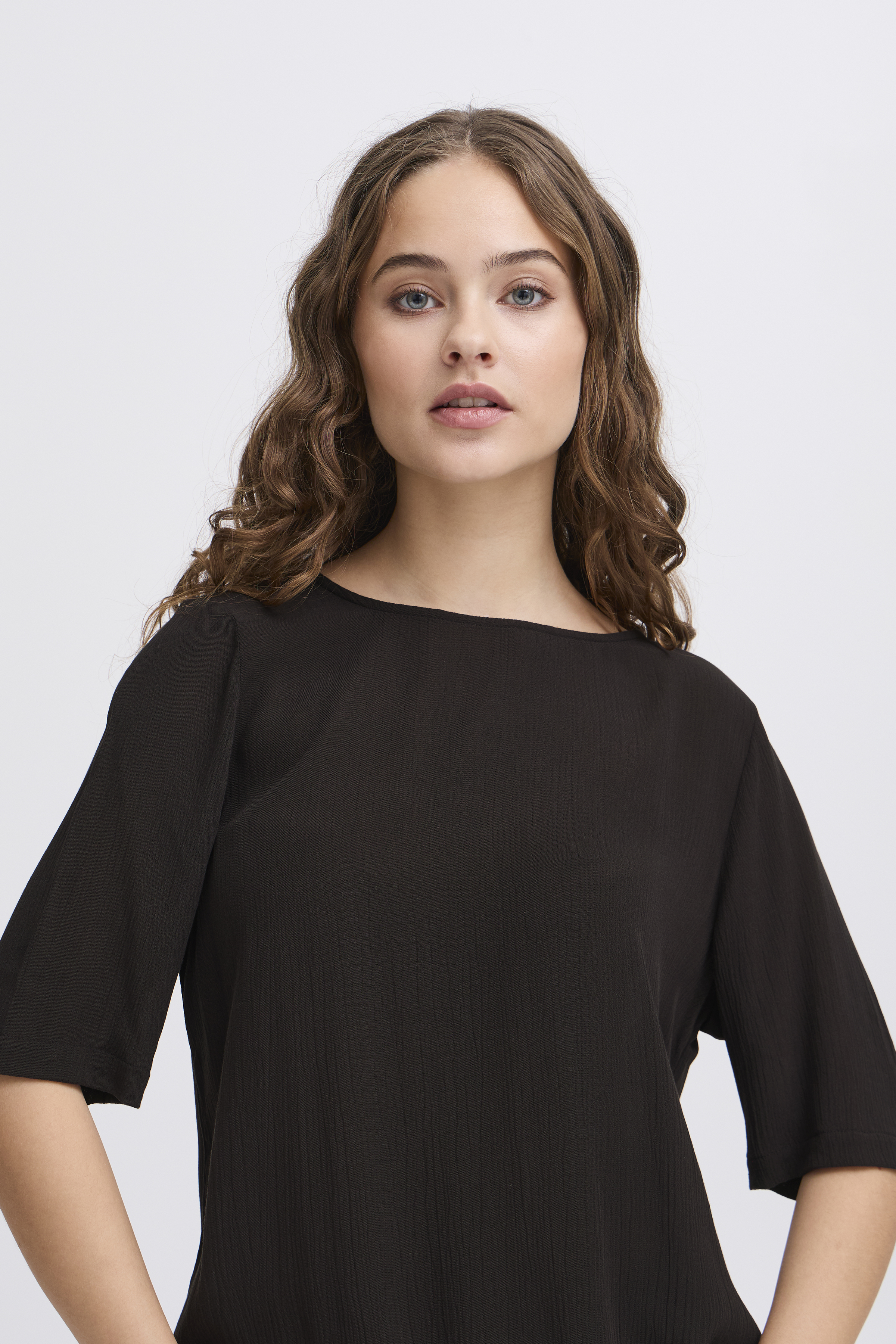 売れ筋商品|||イチ シャツ レディース トップス IHMARRAKECH - Blouse - black 3915_6939d792-145c-4b2c-9cdf-