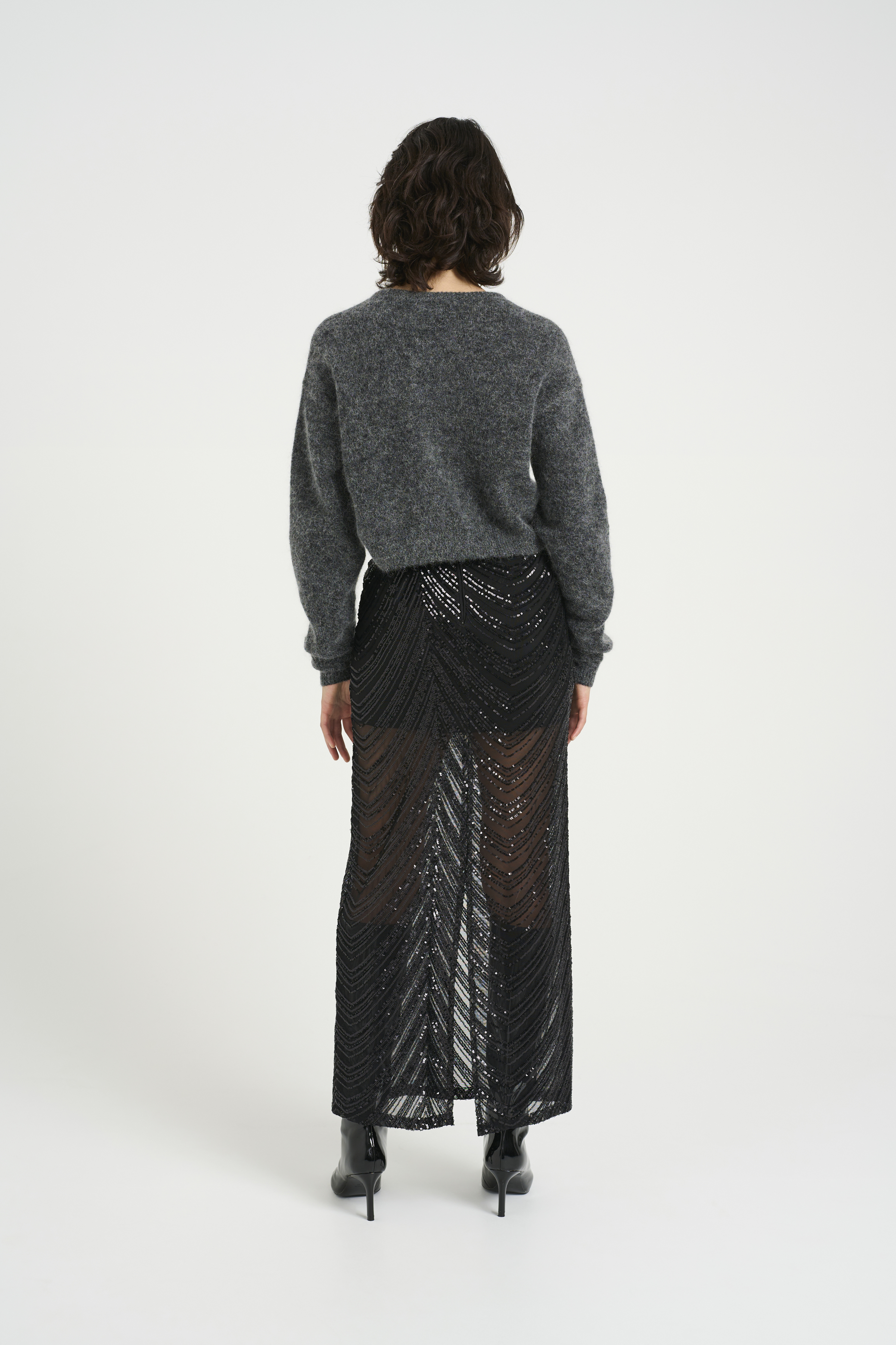売れ筋商品|||マルコポーロ デニム ニット&セーター レディース アウター CARDIGANS SHORTSLEEVE - Cardigan - melted chocolate MakeMeChic Women's Hollow Out V Neck Long Sleeve Cardigan