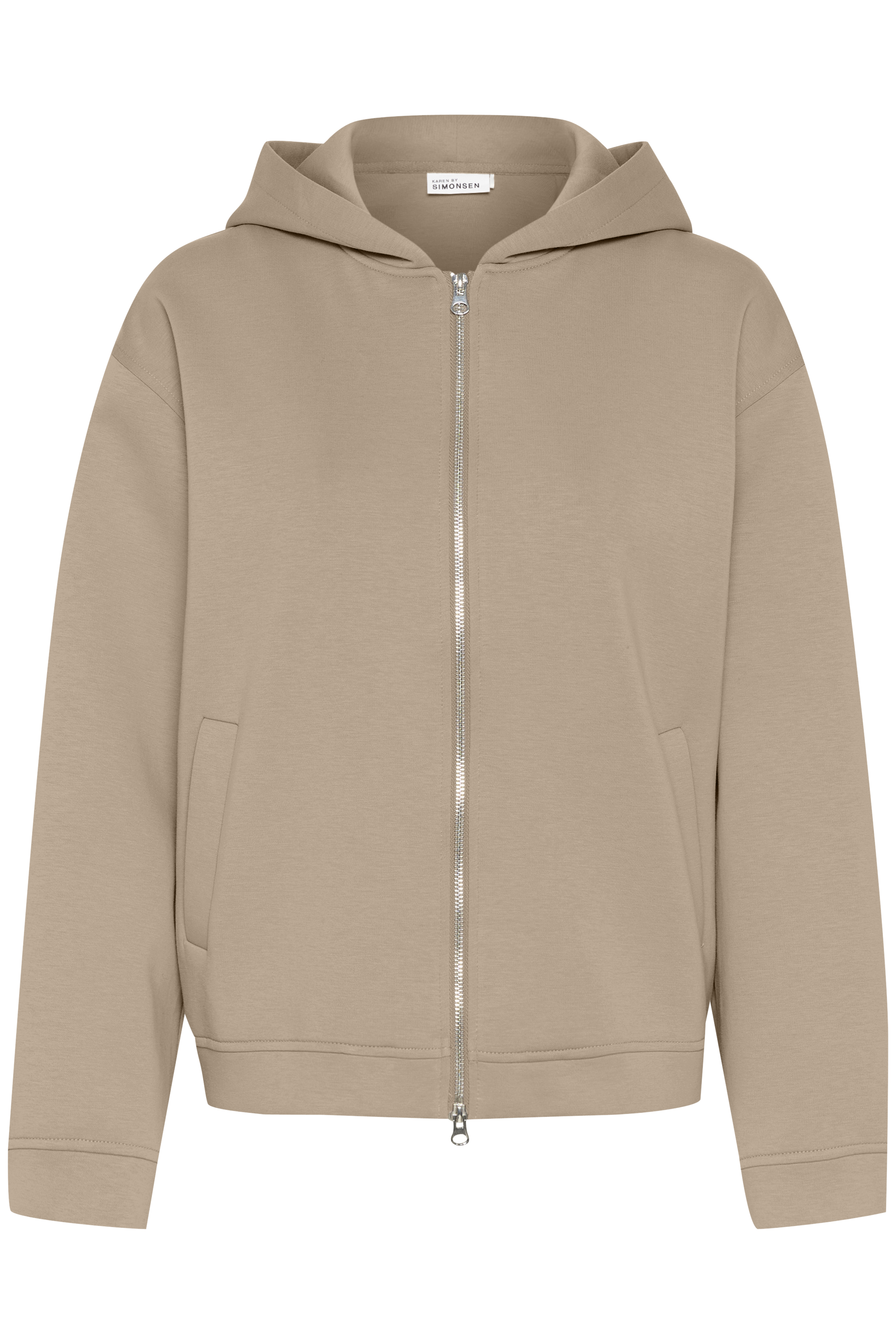 KBSys Hoodie med lynlås PACK FRONT 10105336-103702