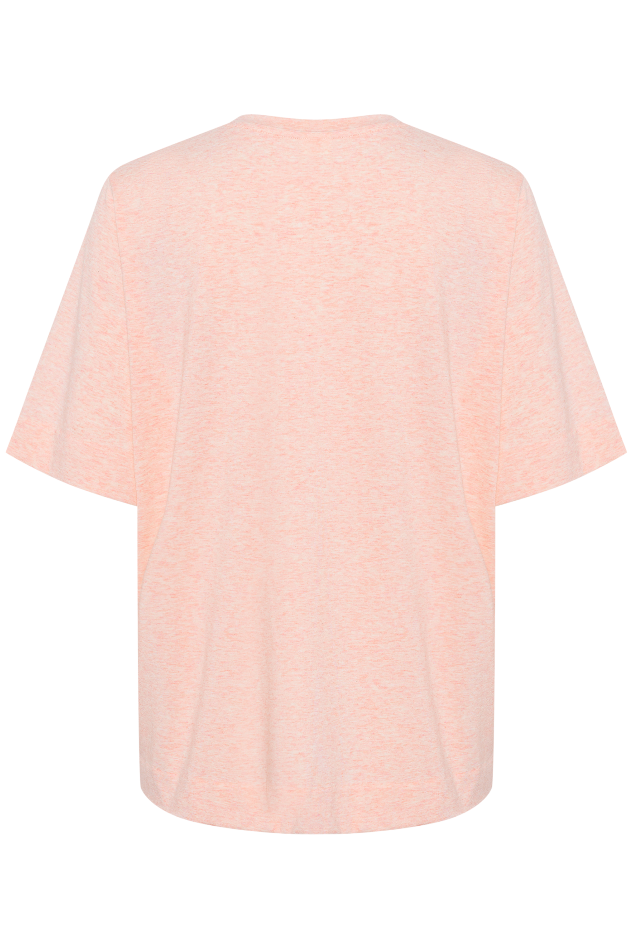 UtaIW T-shirt in pale pink melange colour