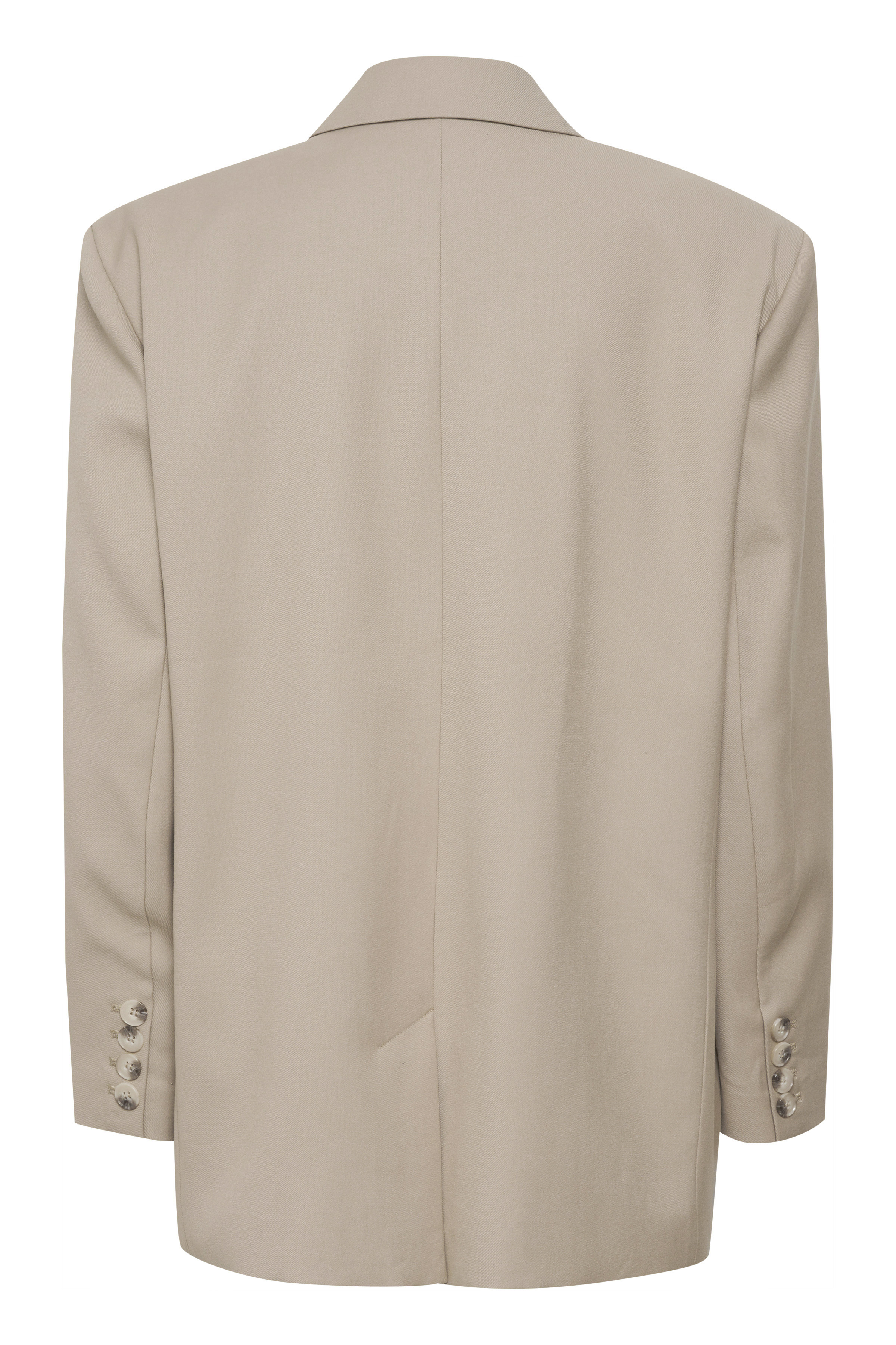 PaulaGZ Oversized blazer in string color