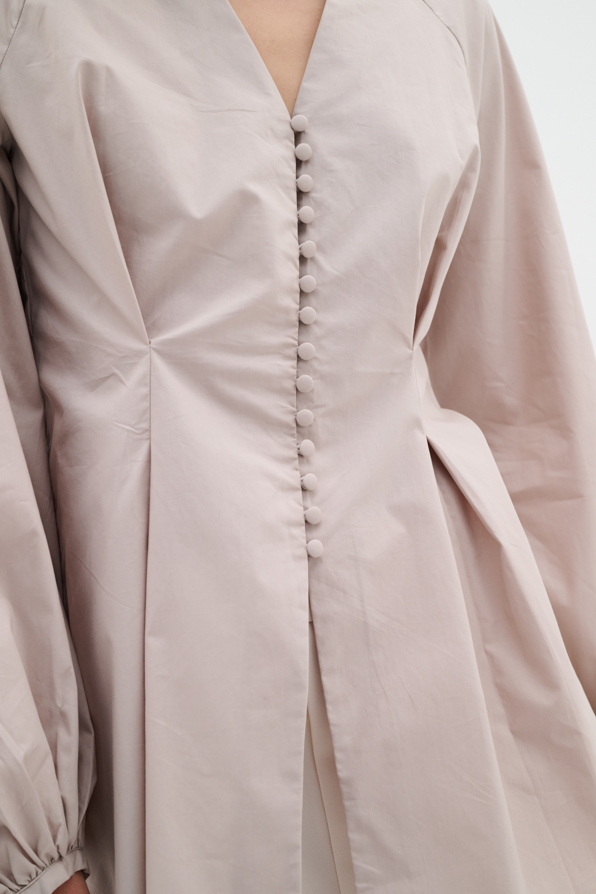 HelveIW Blouse in pure white cotton