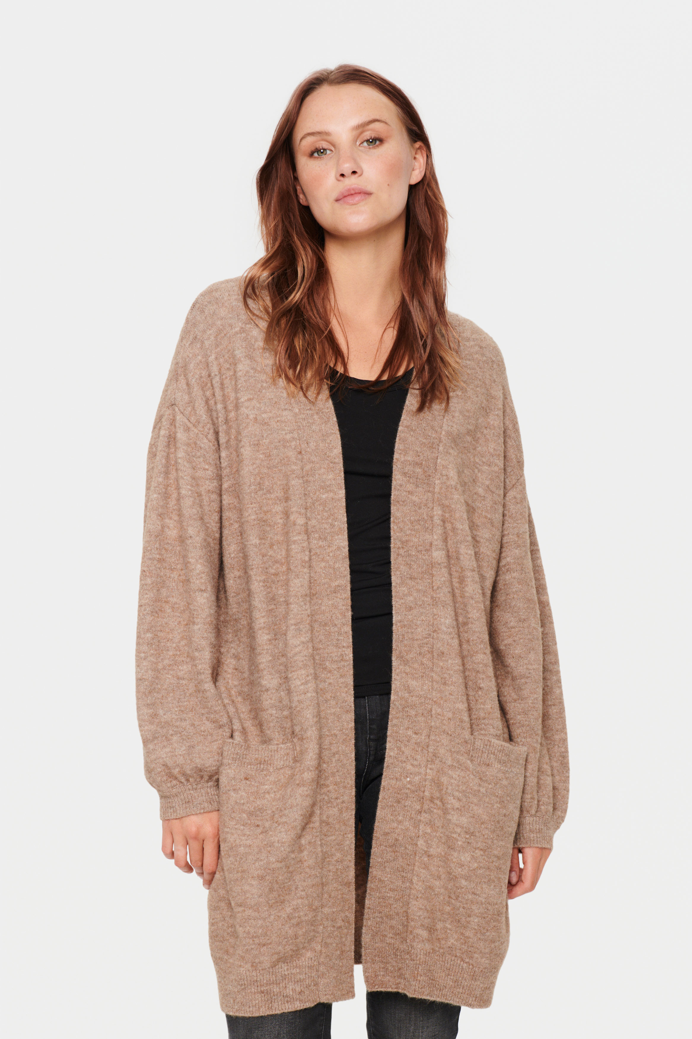 TrixieSZ Cardigan in rubber melange colour
