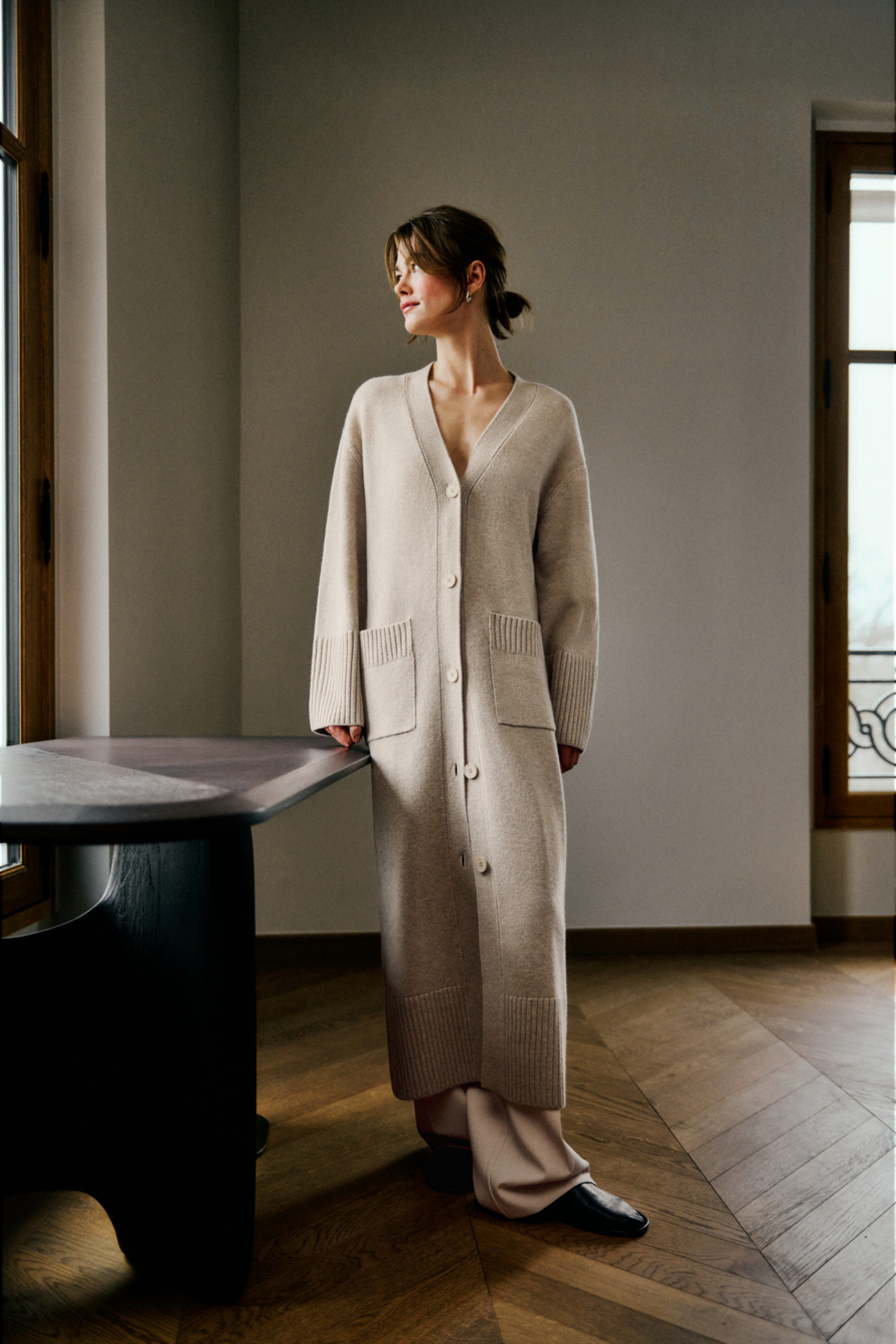 ジャケット・アウター sunsea/COTTON SHAGGY KNIT CARDIGAN sunsea/COTTON SHAGGY KNIT CARDIGAN