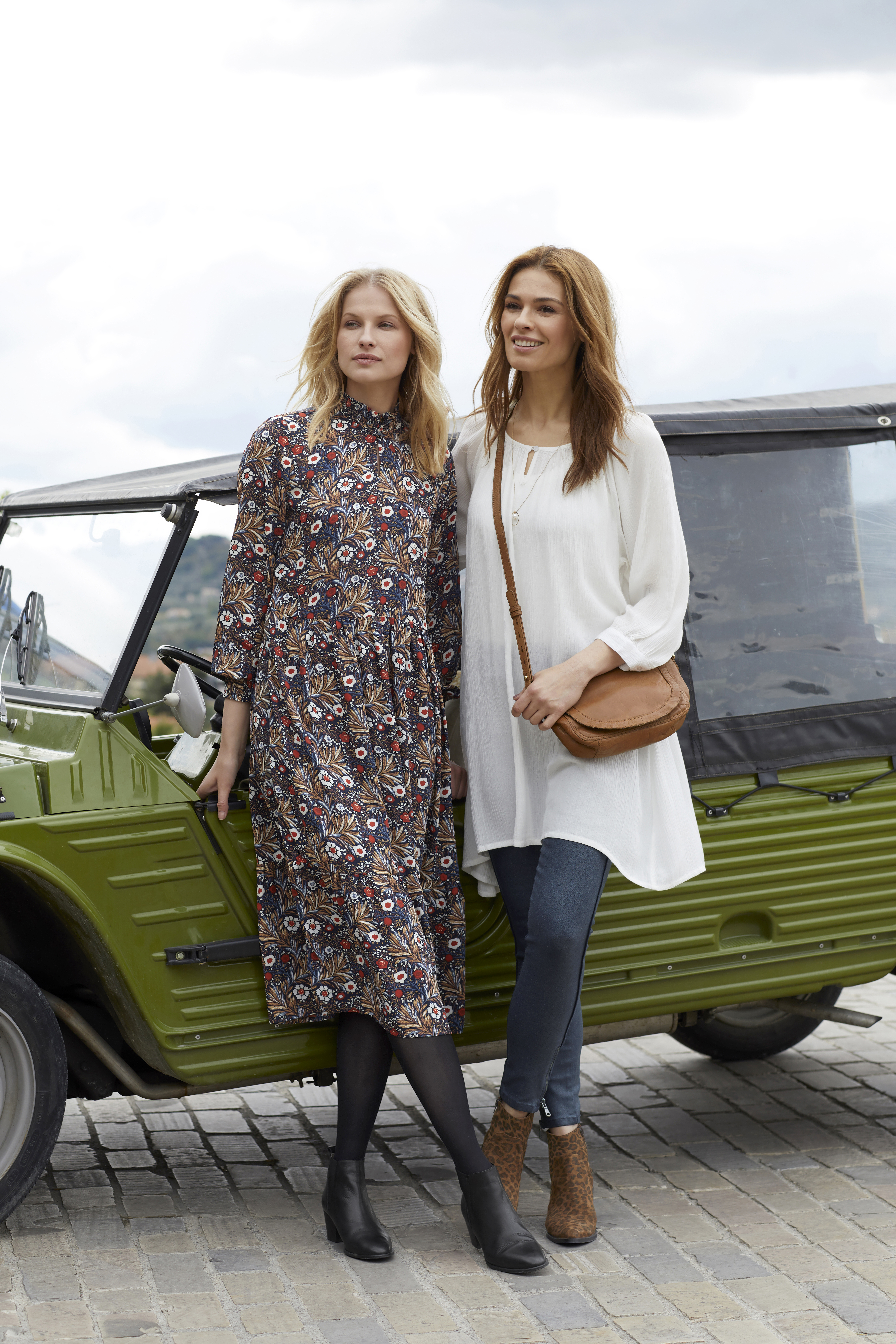 Uhr Cachecoeur Tunic Dress カシュクール ペプラム 綿 Uhr Cachecoeur