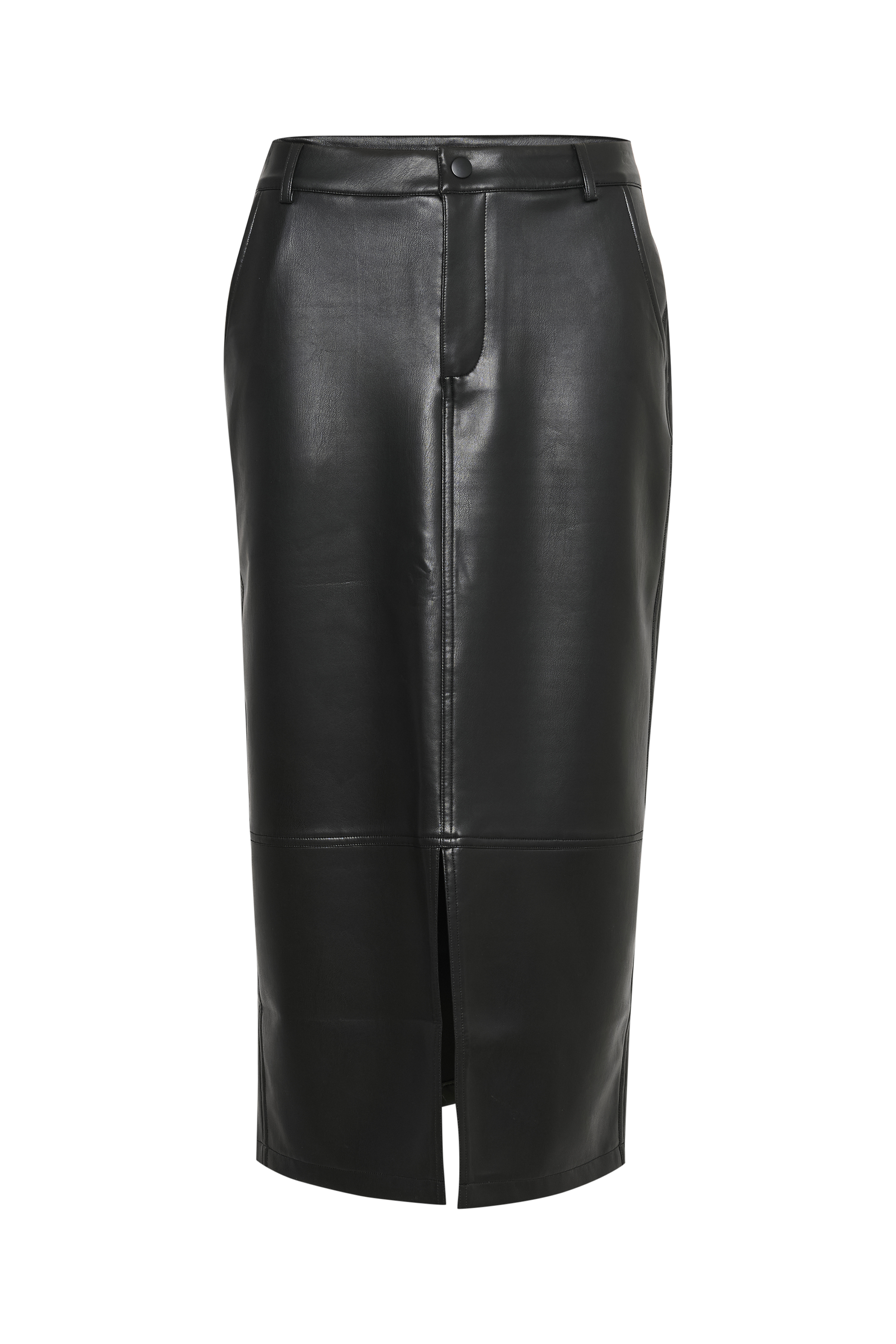 KAalina Skirt in black deep polyester | KAFFE Clothing