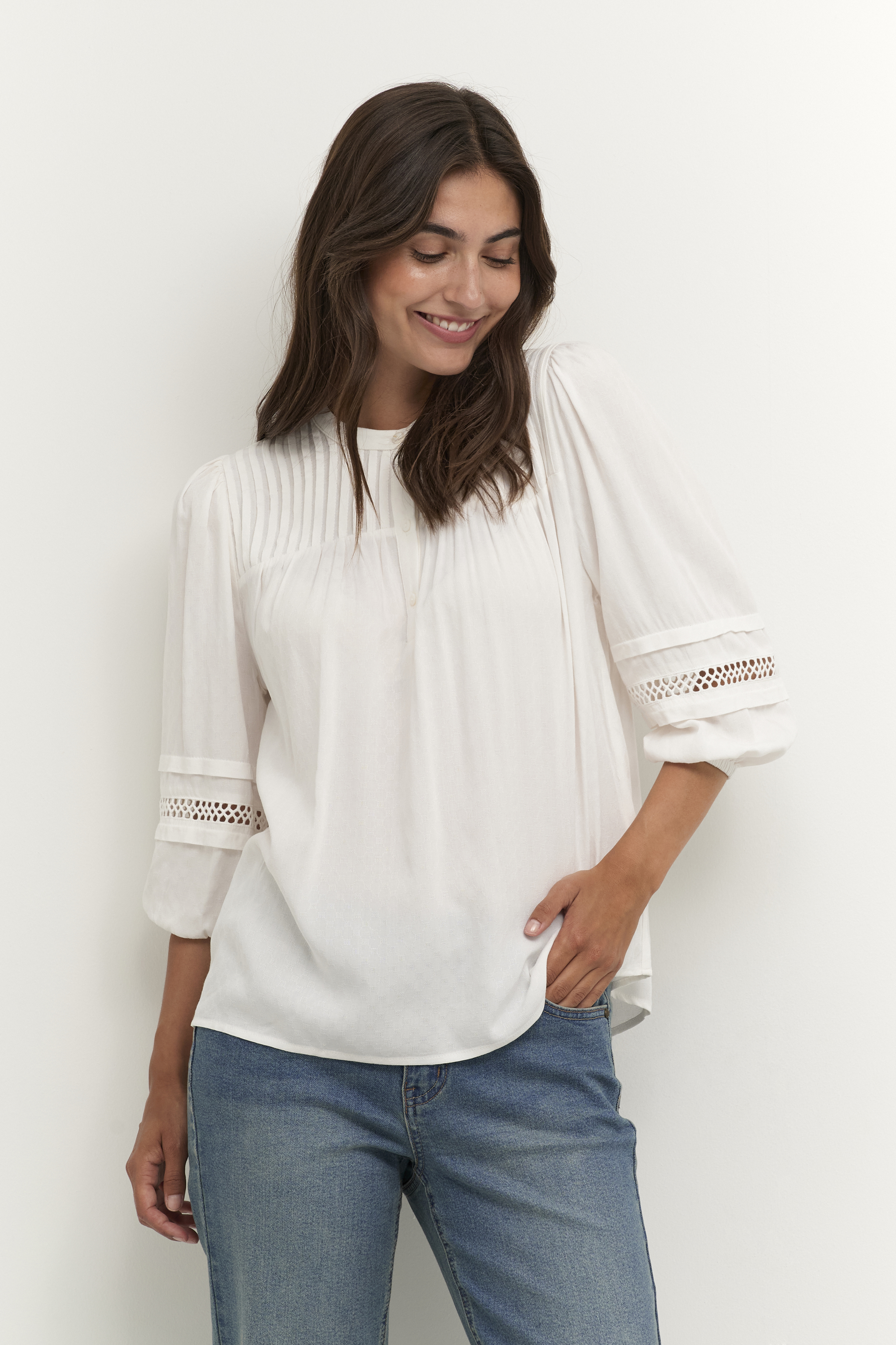 Bibiy  CYNTHIA CROPPED BLOUSE 新品 TOPS｜Bibiy.