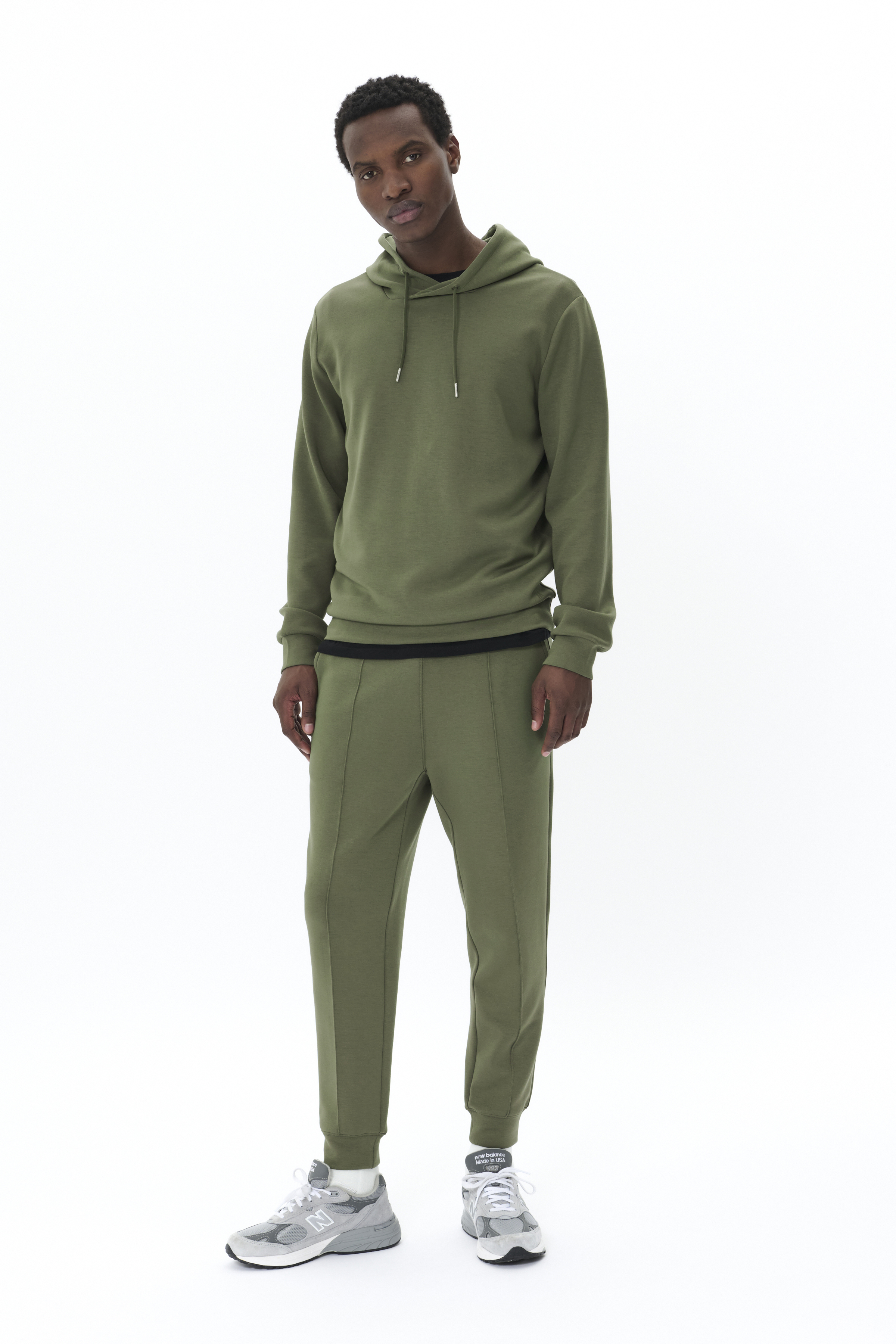 MAJACK TROUSERS IN THYME / GREEN COLOUR