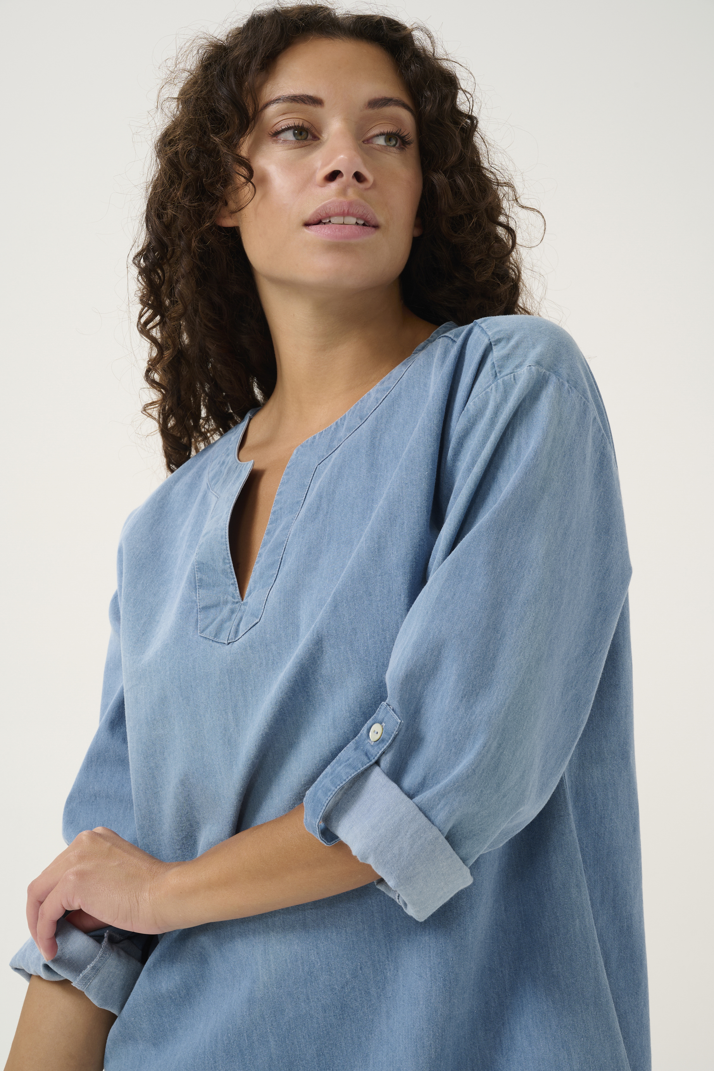 épine - Bibiy BALLOON CAMI TUNIC BLUE épine - Bibiy BALLOON CAMI TUNIC BLUEの通販 by momo's shop