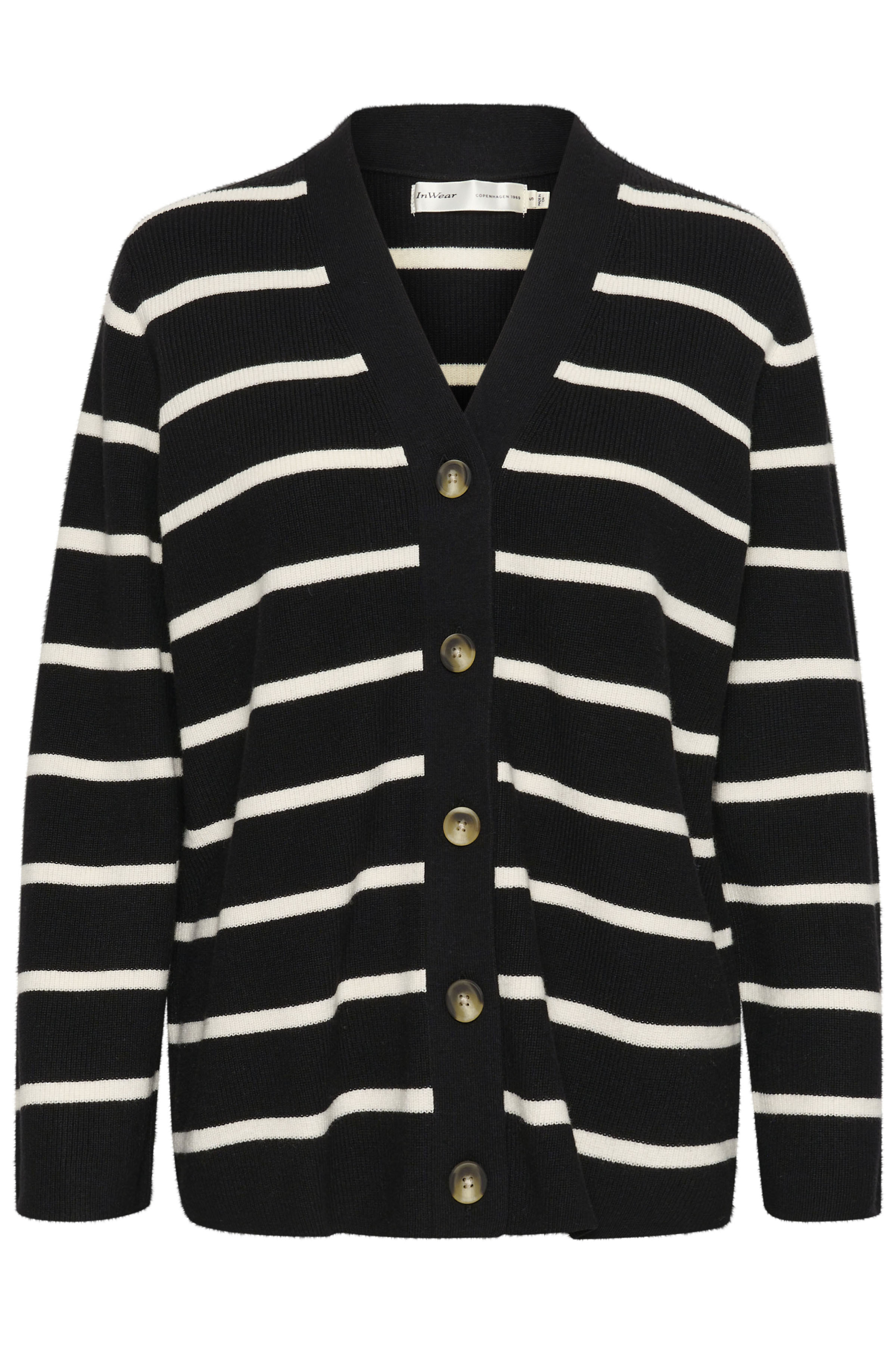 SeffieIW striped Cardigan PACK FRONT 30109577-301284