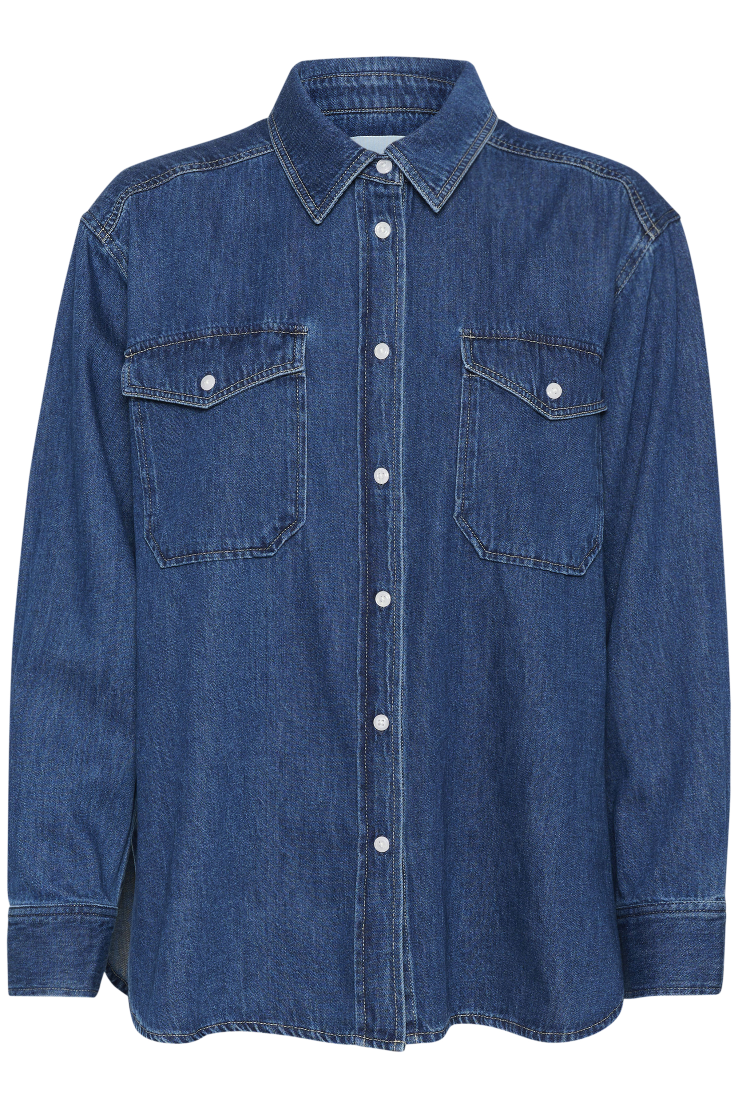 CollettePW Denim shirt PACK FRONT 30308571-303880