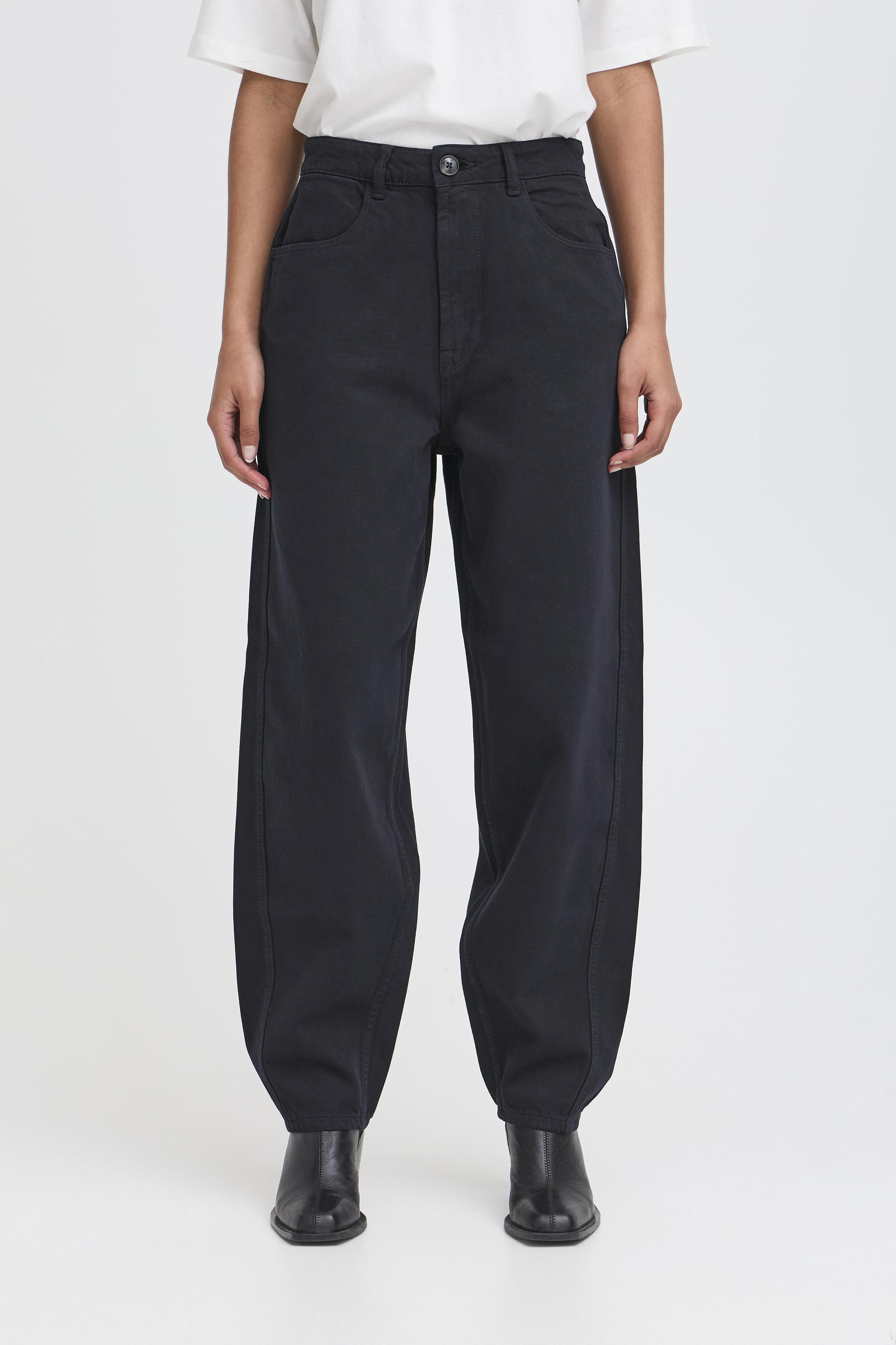 【ichi】 IHHEZANO Jeans in dark navy / blue katoen | ICHI