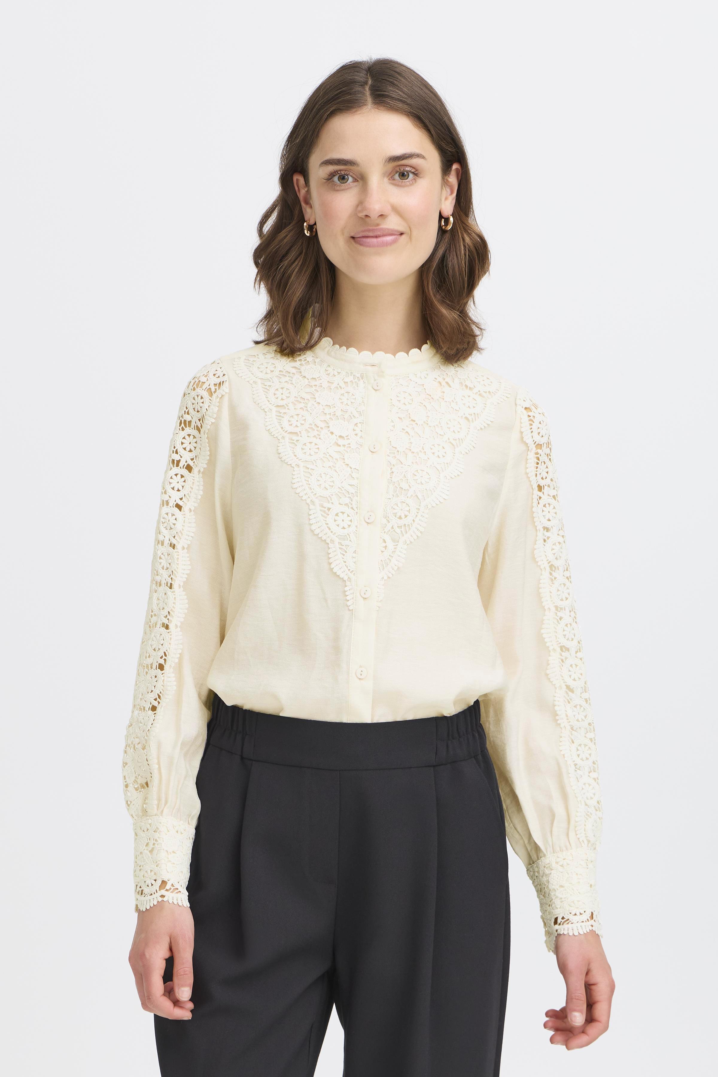 FRBLONDIE Blouse in whisper white colour | Fransa