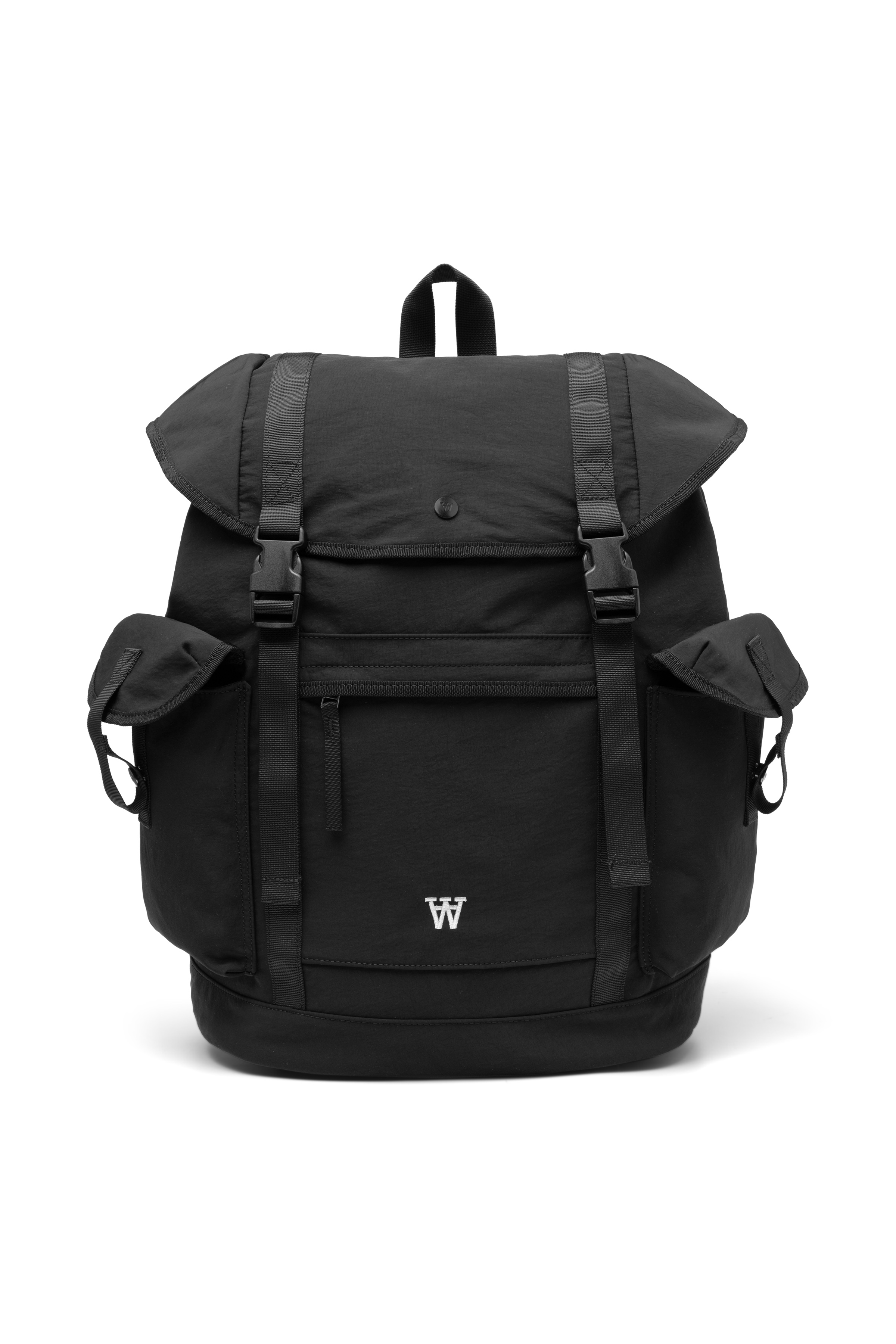 WWKarl Bag in black nylon | WoodWood