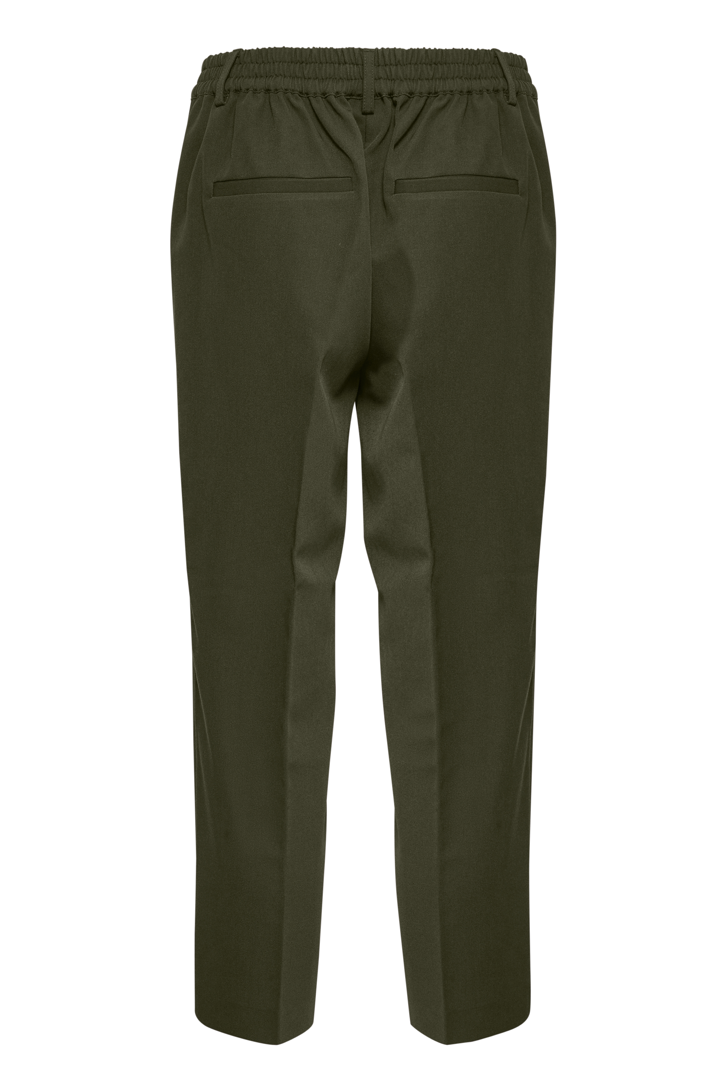 KAsakura Cropped Pants in black deep colour | KAFFE Clothing