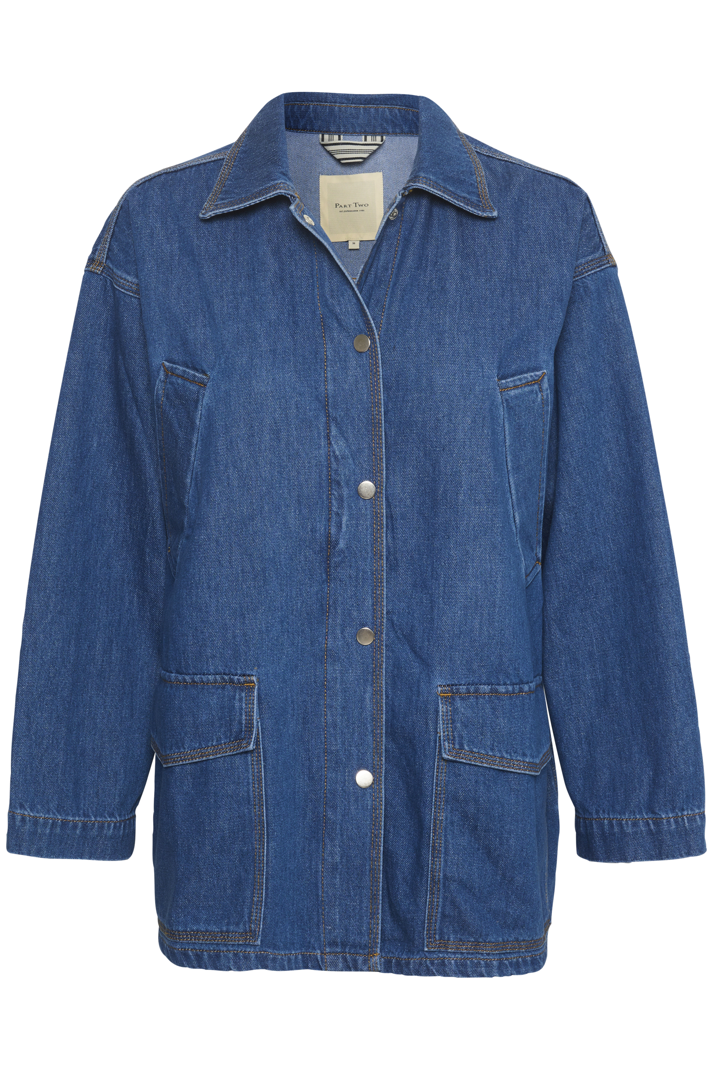 ElmiraPW Oversize denim jacket PACK FRONT 30308245-120304