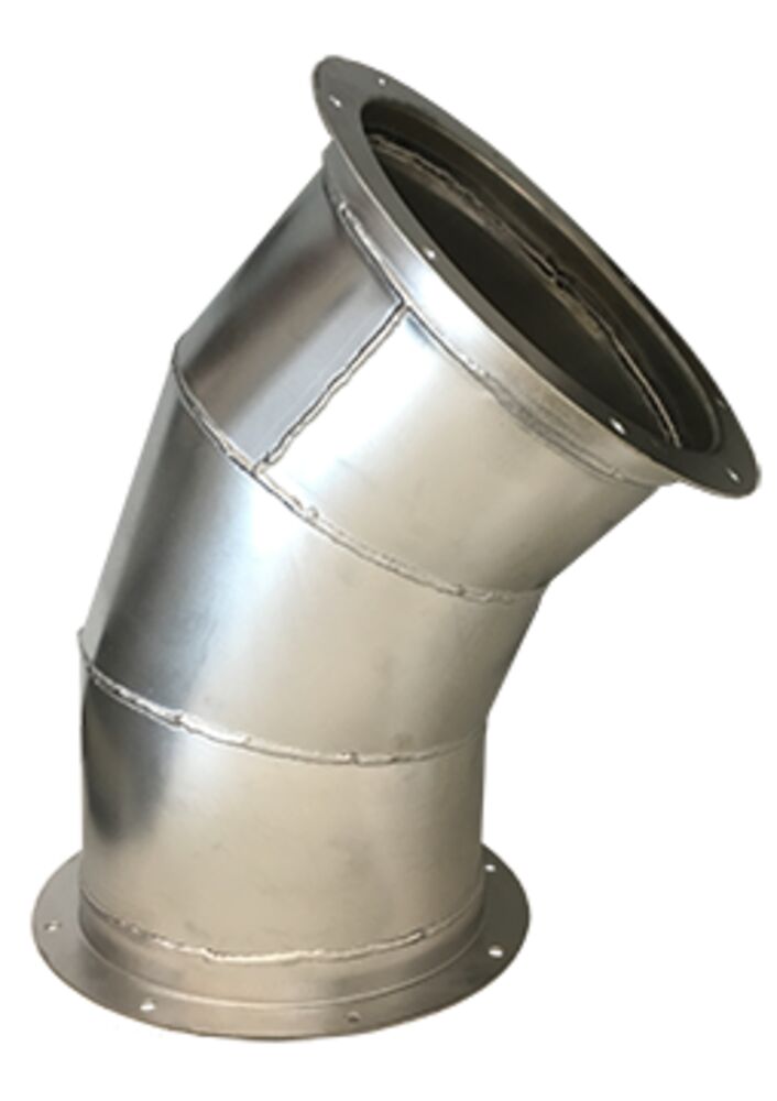 Flanged Elbow 14ga