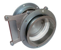 Flanged Manual Blast Gate