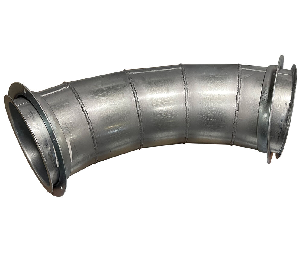 Flanged Long Radius Elbow 14ga