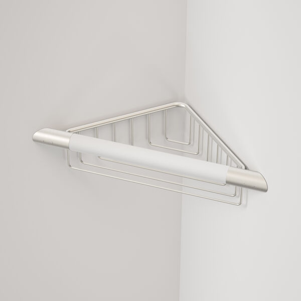 Caroma Opal® Support Corner Shower Support Rail with Basket