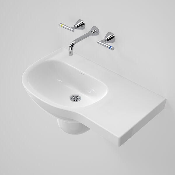 Care 700 Wall Basin with Shelf (GermGard®)