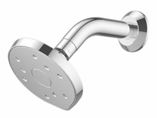 Kiri MK2 Low Flow Wall Shower On Conventional Arm