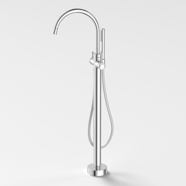 Caroma Riviere  Freestanding Bath Filler with Handshower