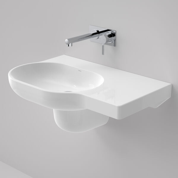 Caroma Opal® 720 Wall Basin Right Hand Shelf