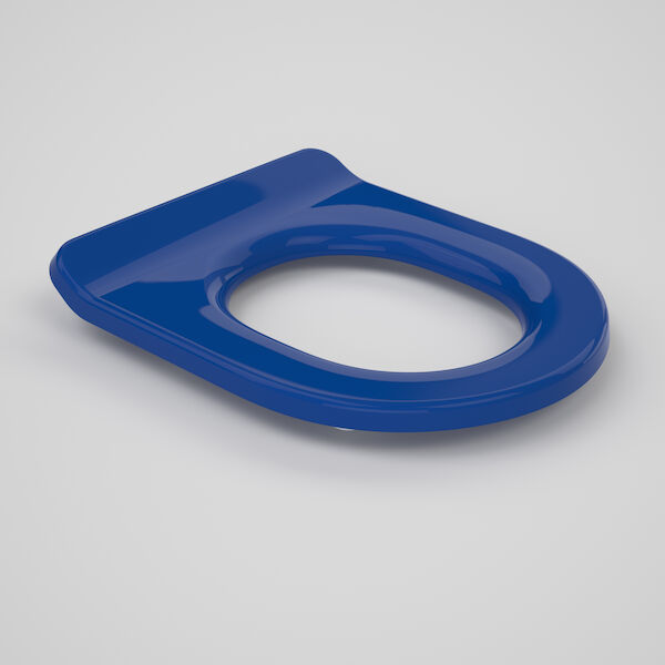 Liano Care Single Flap Toilet Seat - Sorrento Blue
