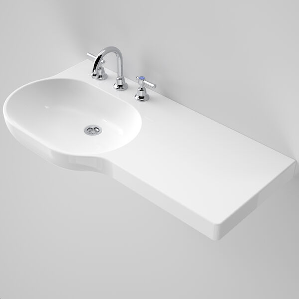 Caroma Opal® 920 Wall Basin Right Hand Shelf