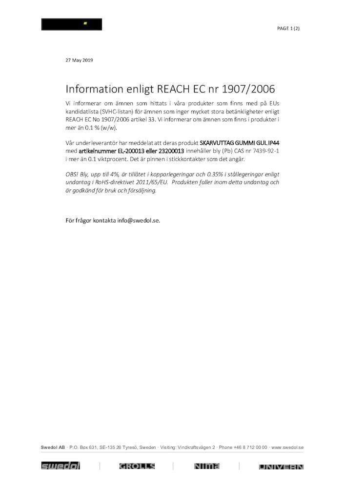 REACH-information