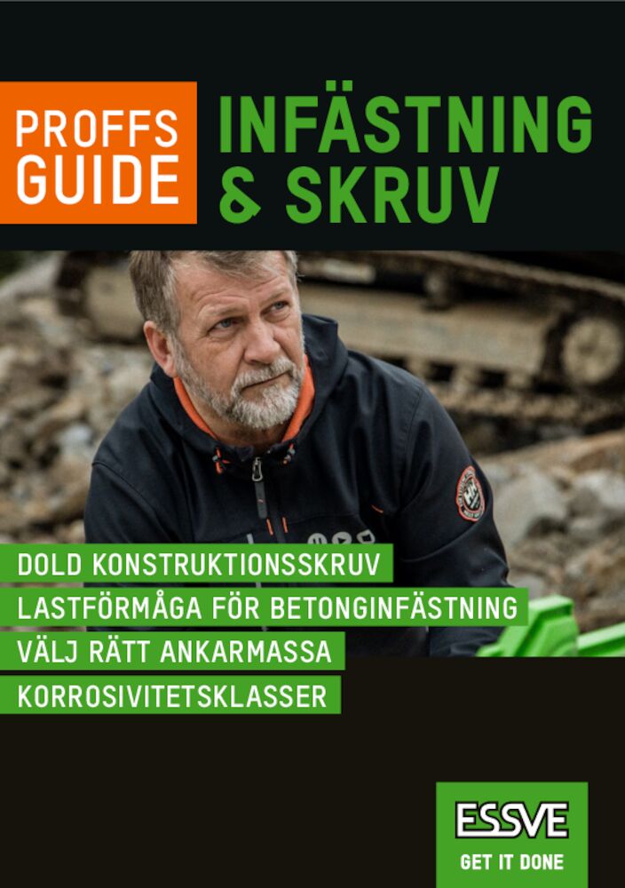 Proffsguide - Infästning & skruv