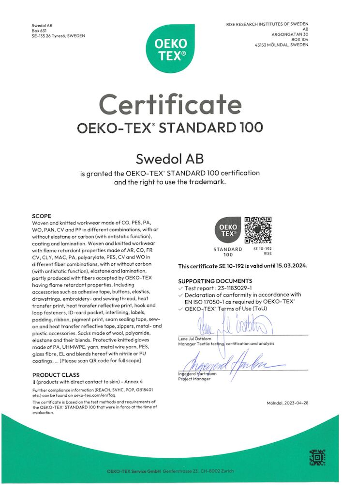 OEKO-TEX_Swedol AB_SE 10-192_20240315.pdf