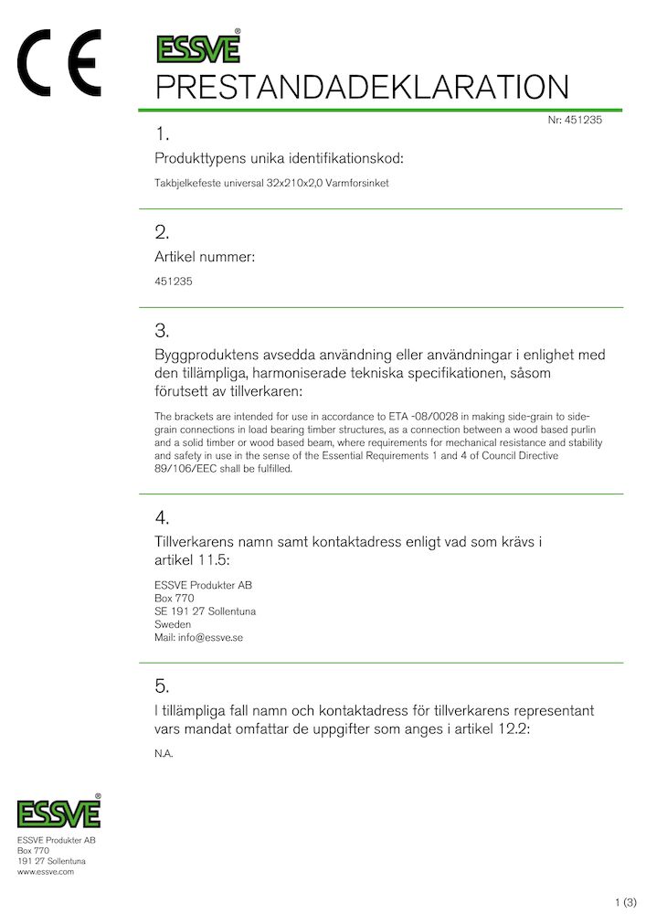 6491049 PRESTANDADEKLARATION