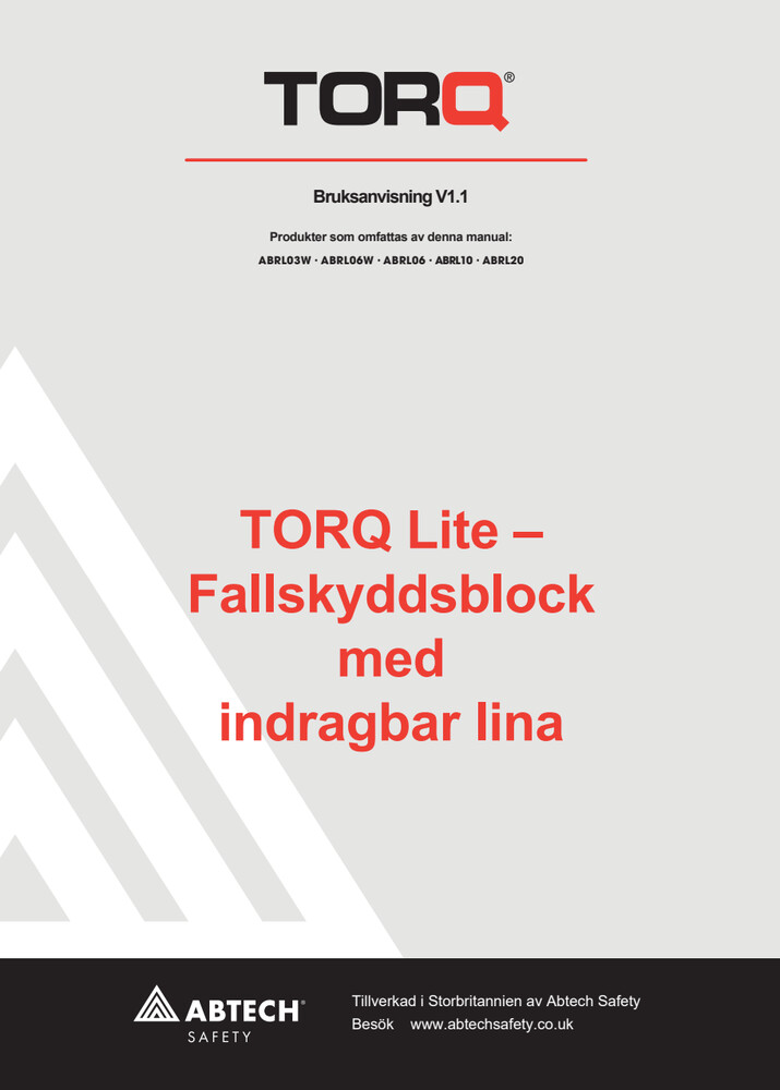 7400358717_TORQ Lite wire_6m_Manual_SV.pdf