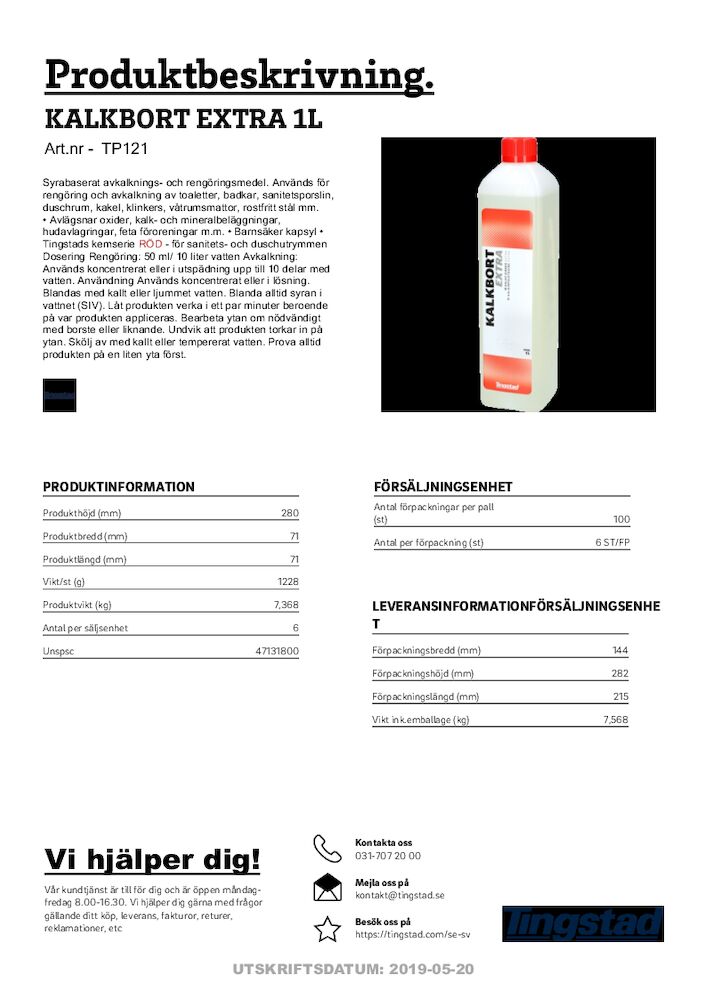 Produktblad 1292789