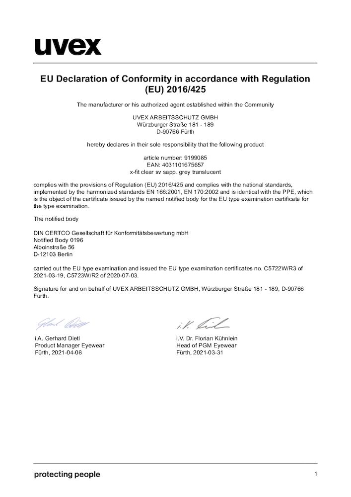 UVEX DOC 3171715T