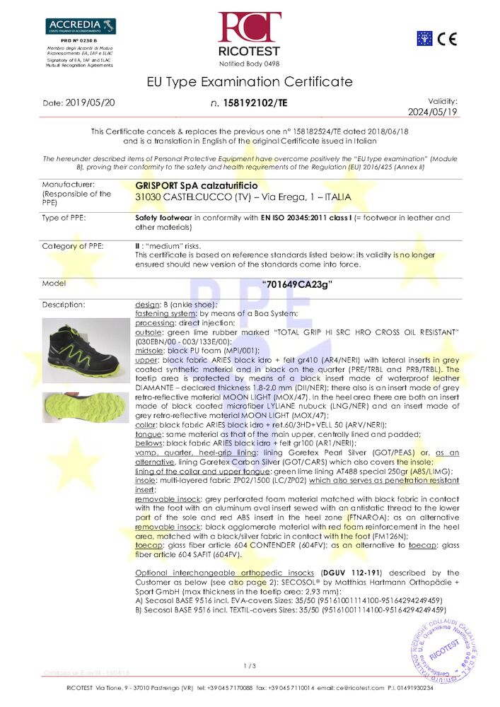 Cert(158192102TE)